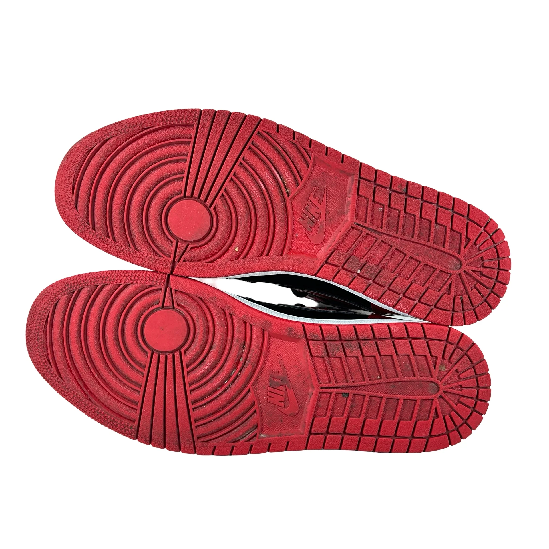 555088 063 Jordan 1 Retro High OG Patent Bred [USED] - 13 M (Used4) - Image 6