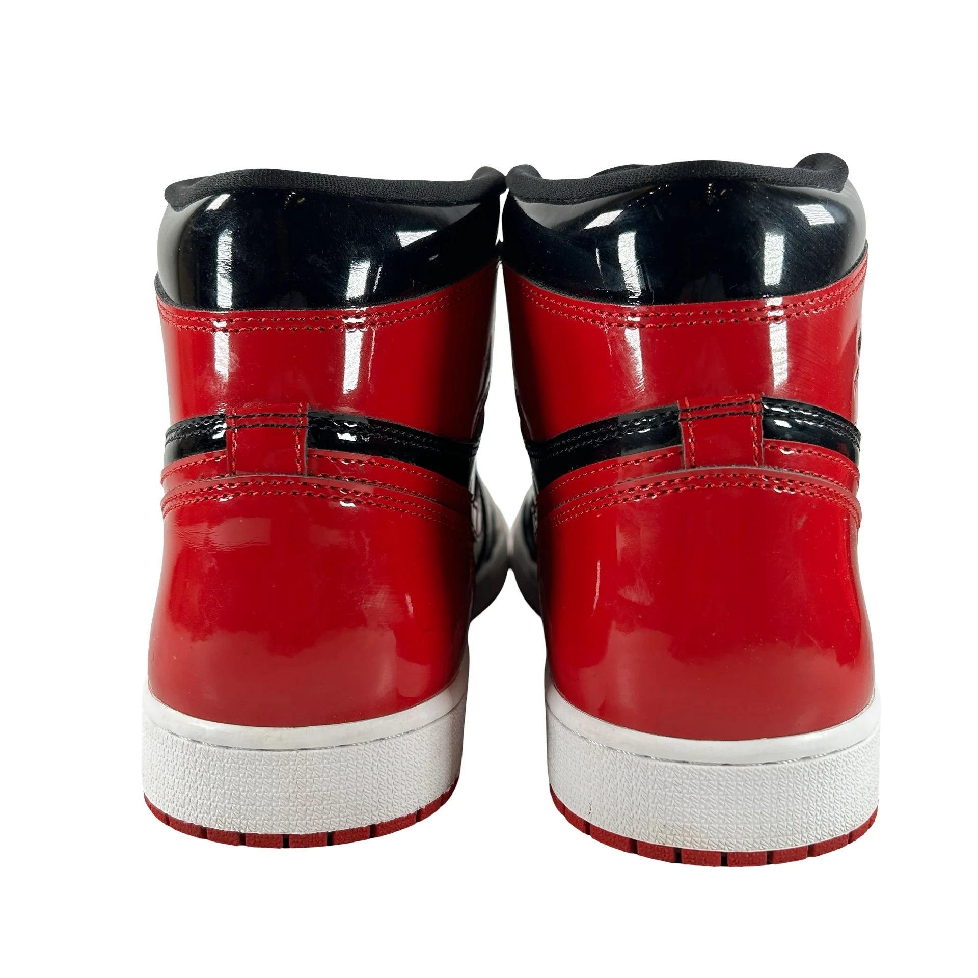 555088 063 Jordan 1 Retro High OG Patent Bred [USED] - 13 M (Used5) - Image 3
