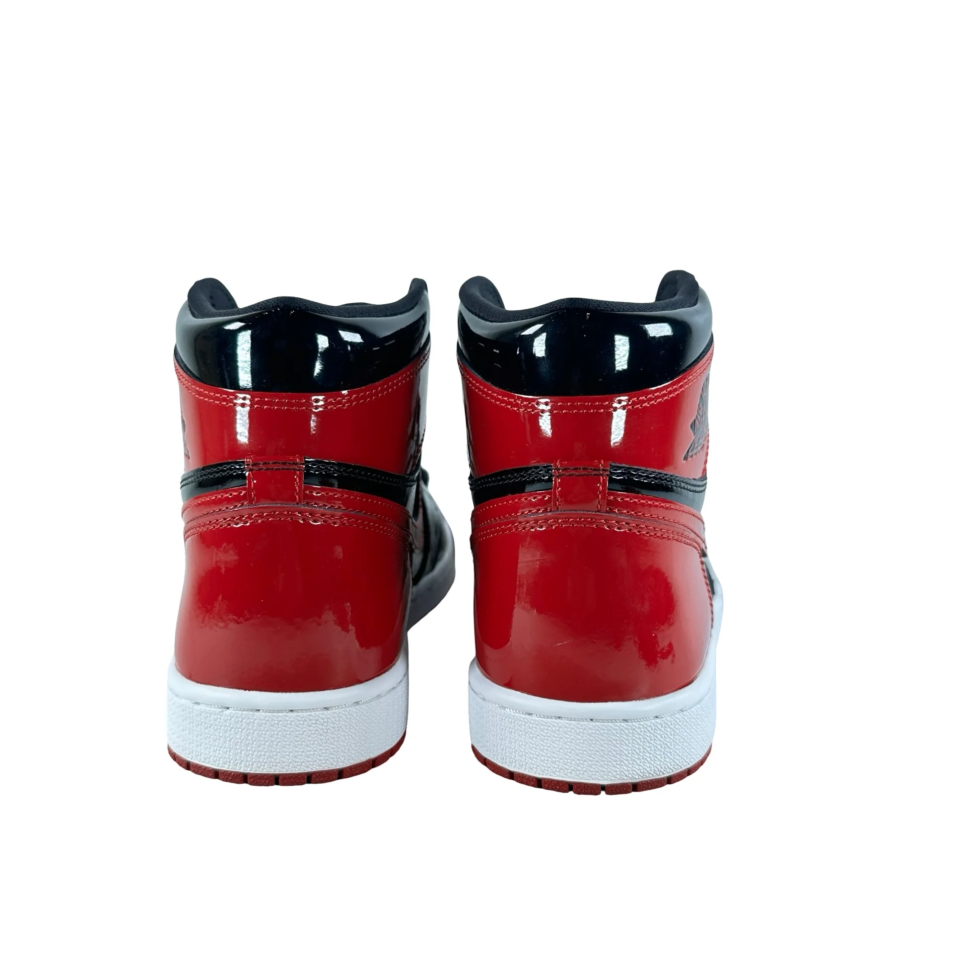 555088 063 Jordan 1 Retro High OG Patent Bred [USED] - 9 M (Used10) - Image 3