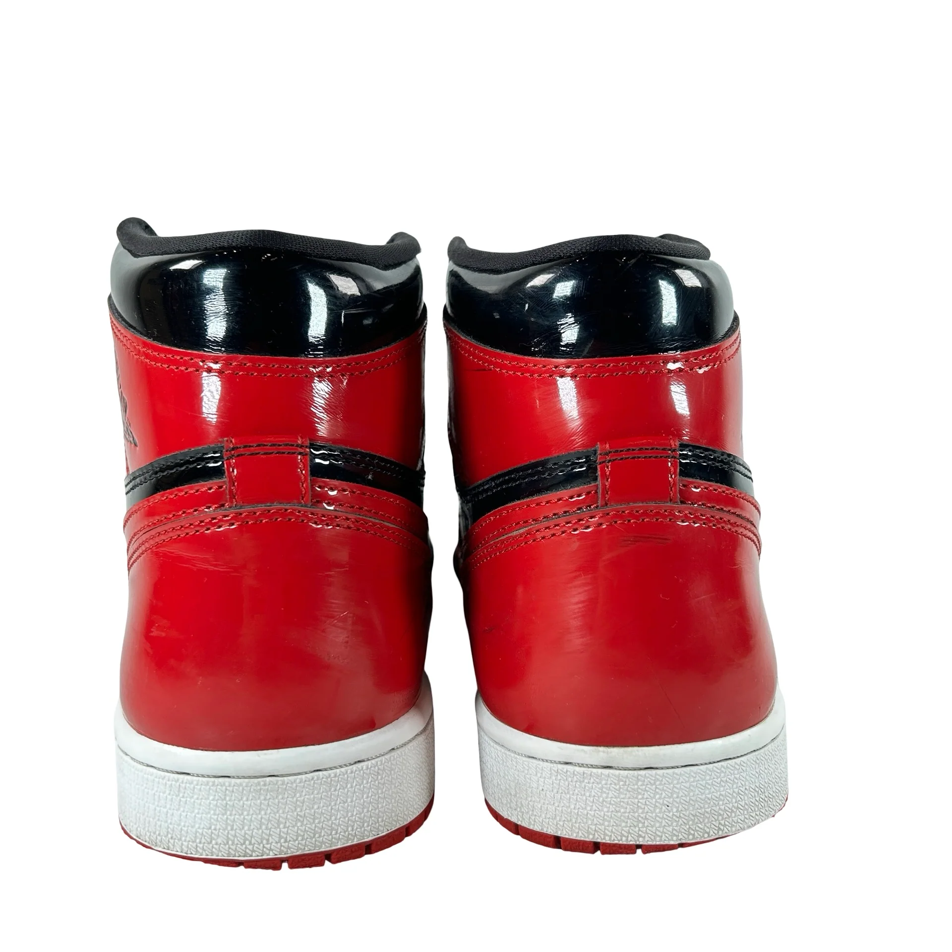 555088 063 Jordan 1 Retro High OG Patent Bred [USED] - 9 M (Used4) - Image 3