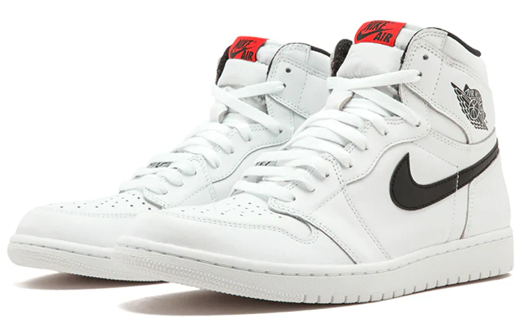 555088 102 Air Jordan 1 Retro Yin Yang White - Image 2