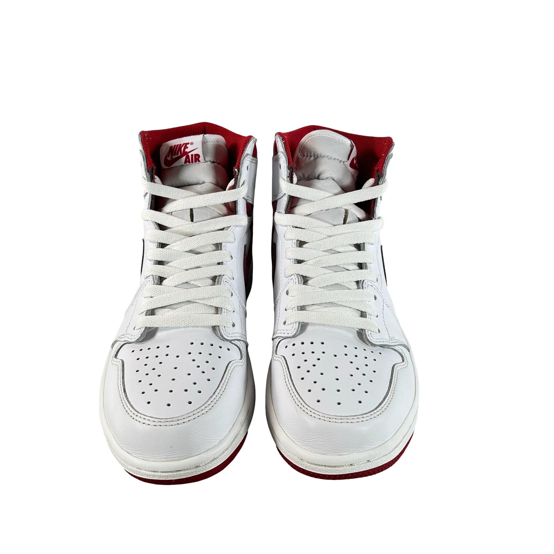 555088 103 Jordan 1 Retro Metallic Red (2017) [USED] - 8.5 M (Used2) - Image 2