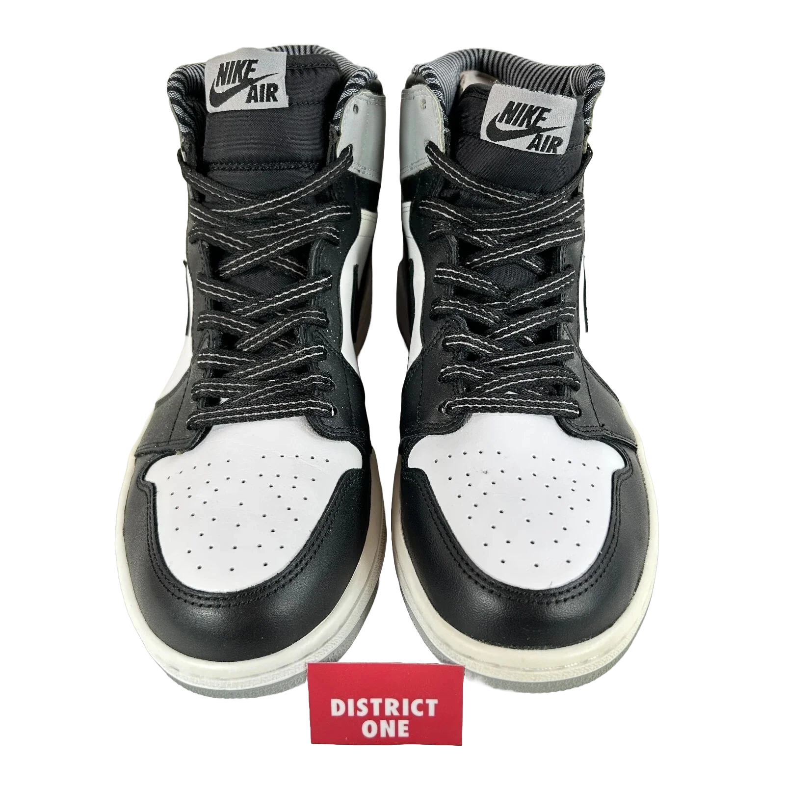 555088 104 Jordan 1 Retro Barons - 10.5 M (Yellowing) (Damaged Box) - Image 2