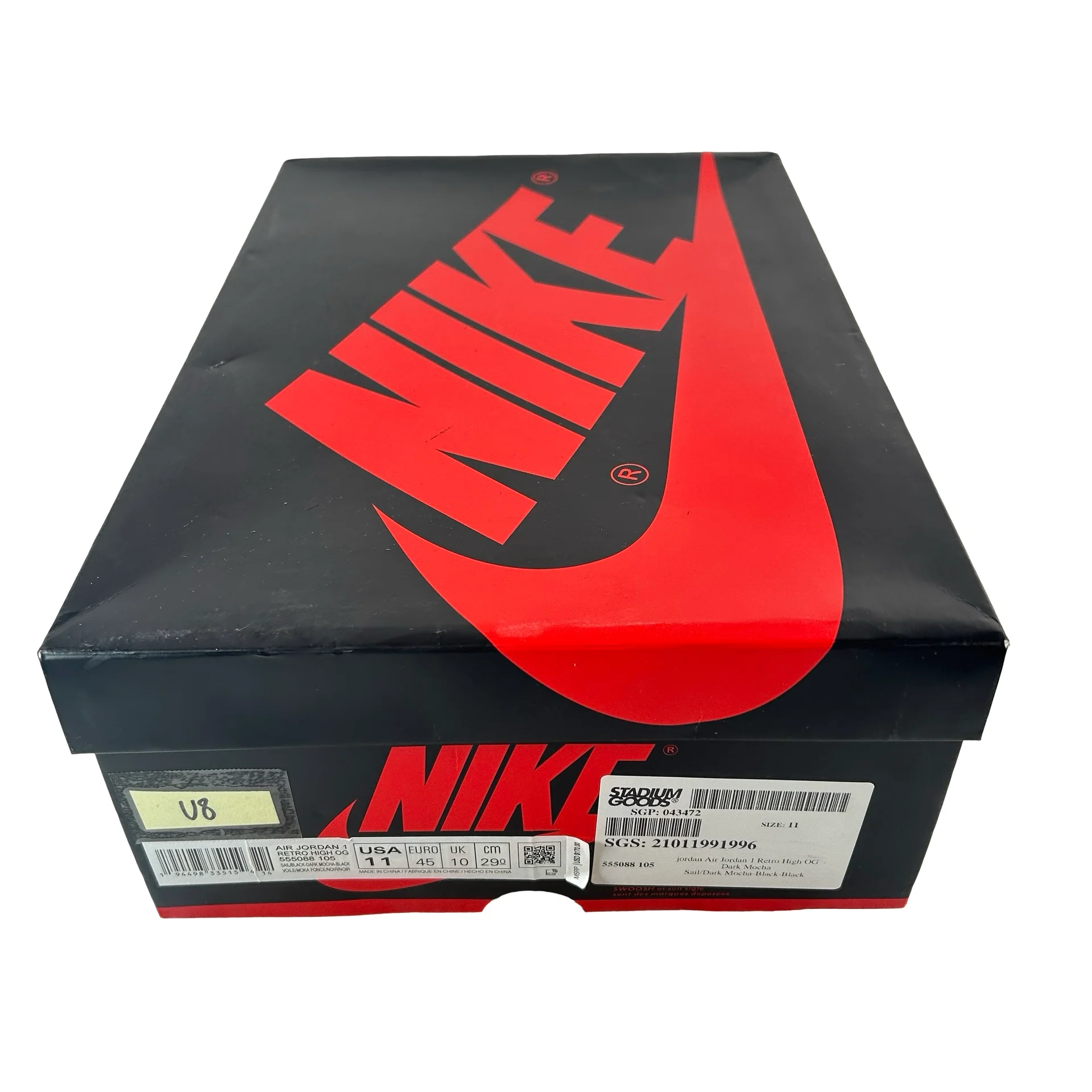 555088 105 Jordan 1 Mocha [USED] - 11 M (Used8) - Image 7