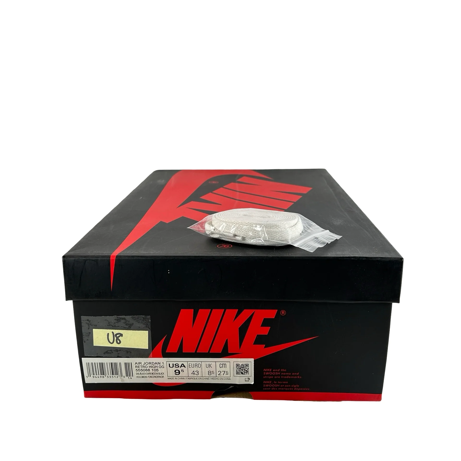 555088 105 Jordan 1 Mocha [USED] - 9.5 M (Used8) - Image 7