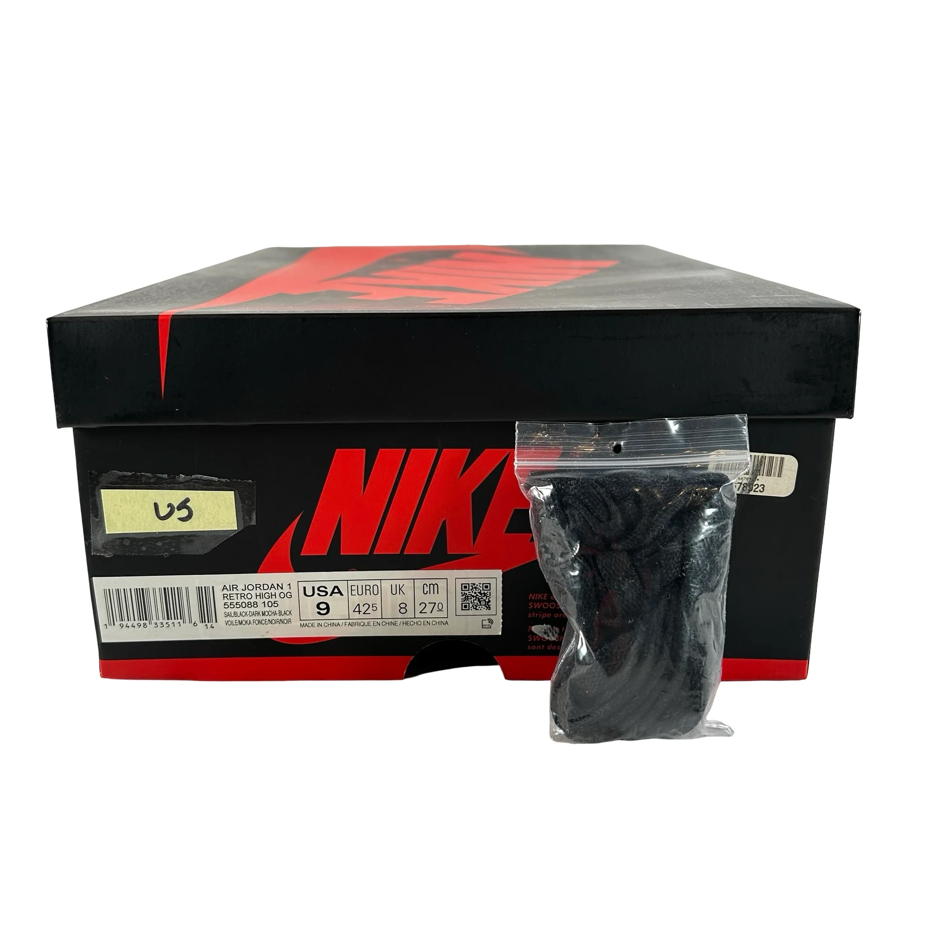 555088 105 Jordan 1 Mocha [USED] - 9 M (Used5) - Image 7