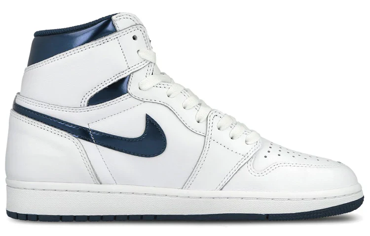555088 106 Air Jordan 1 Retro Metallic Navy (2016) - Image 2