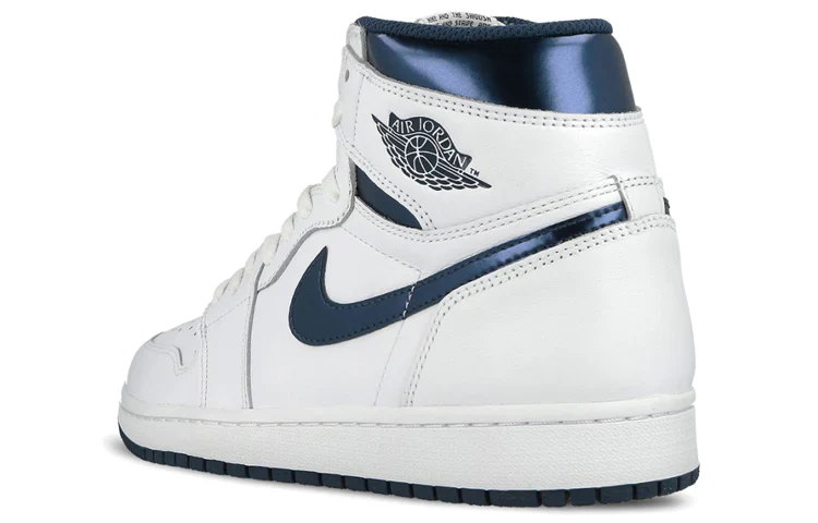 555088 106 Air Jordan 1 Retro Metallic Navy (2016) - Image 4