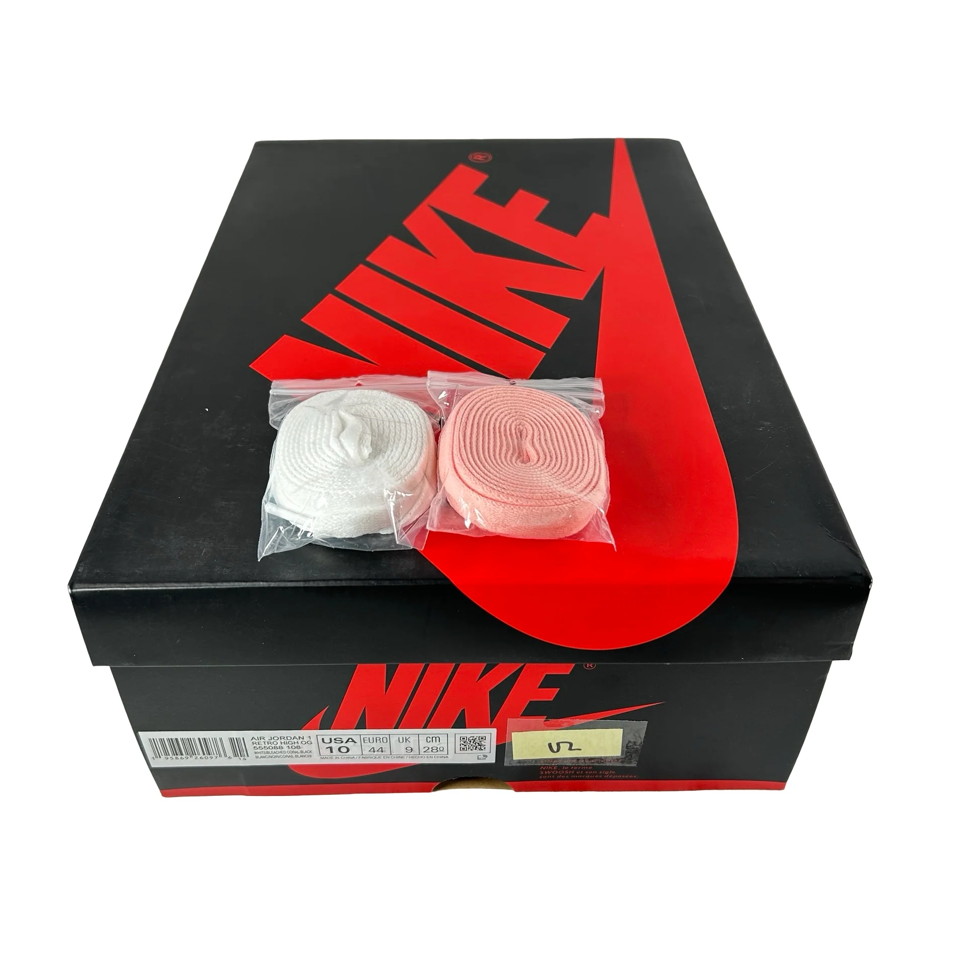 555088 108 Jordan 1 Retro High OG Bleached Coral [USED] - 10 M (Used2) - Image 7