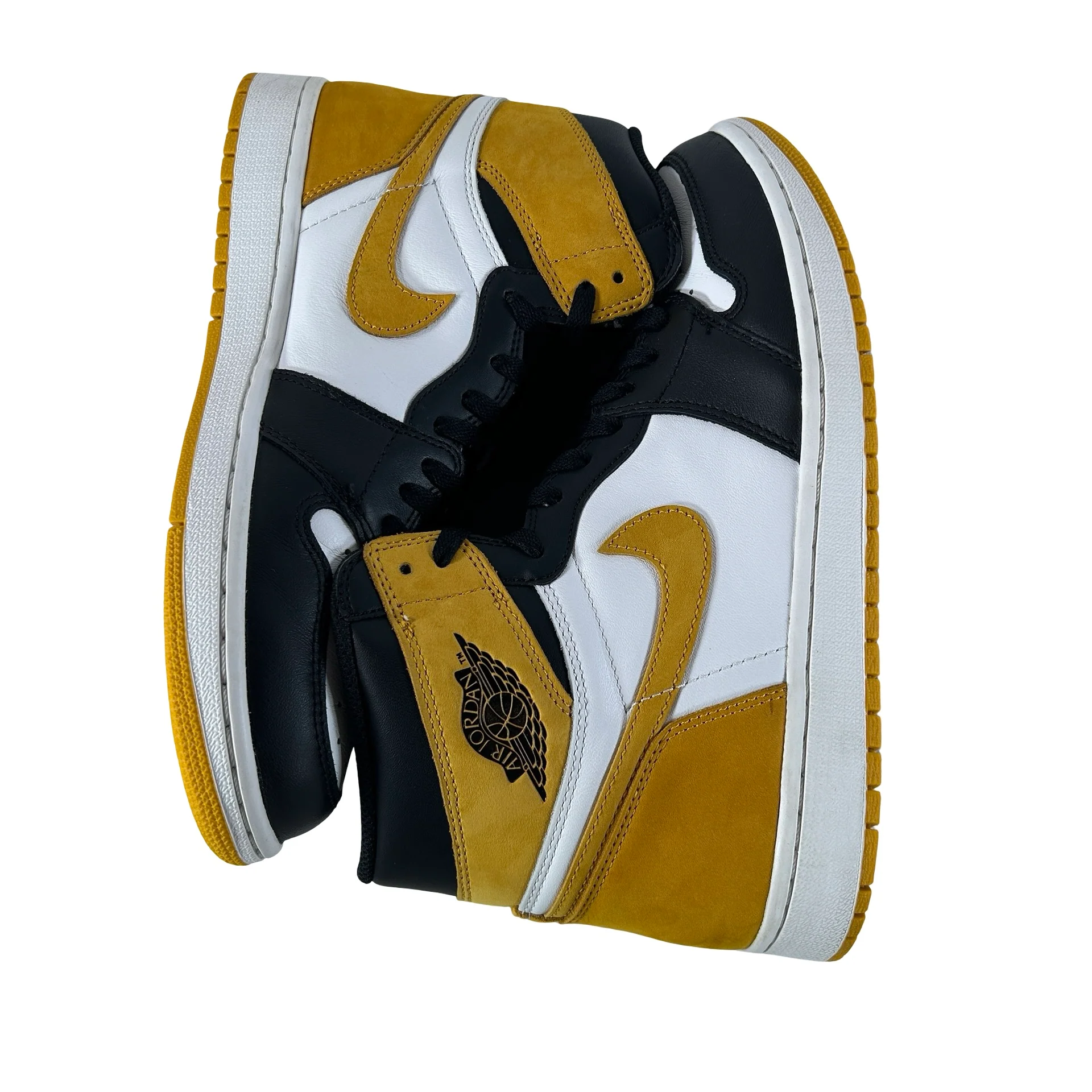 555088 109 Jordan 1 Retro High Yellow Ochre [USED] - 10.5 M (Used2) - Image 5