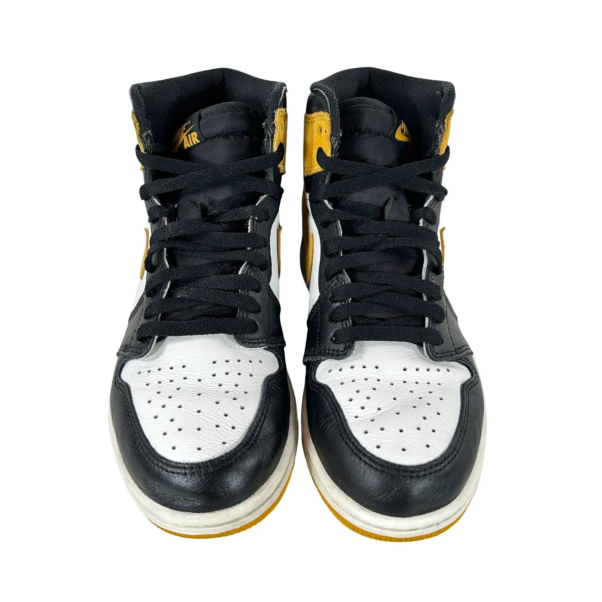 555088 109 Jordan 1 Retro High Yellow Ochre [USED] - 8 M (Used2) - Image 2