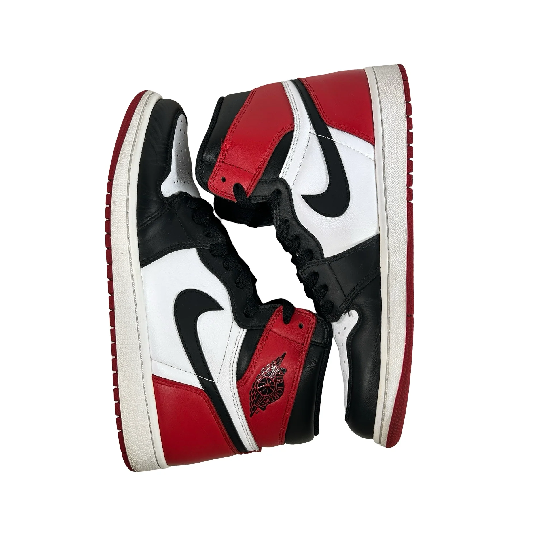 555088 125 Jordan 1 Retro Black Toe (2016) [USED] - 9.5 M (Used) (Replace Box) - Image 4