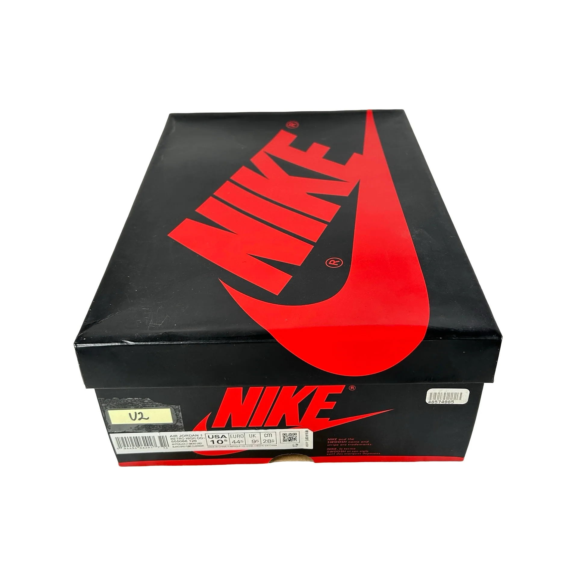 555088 126 Jordan 1 Retro High Smoke Grey [USED] - 10.5 M (Used2) - Image 7