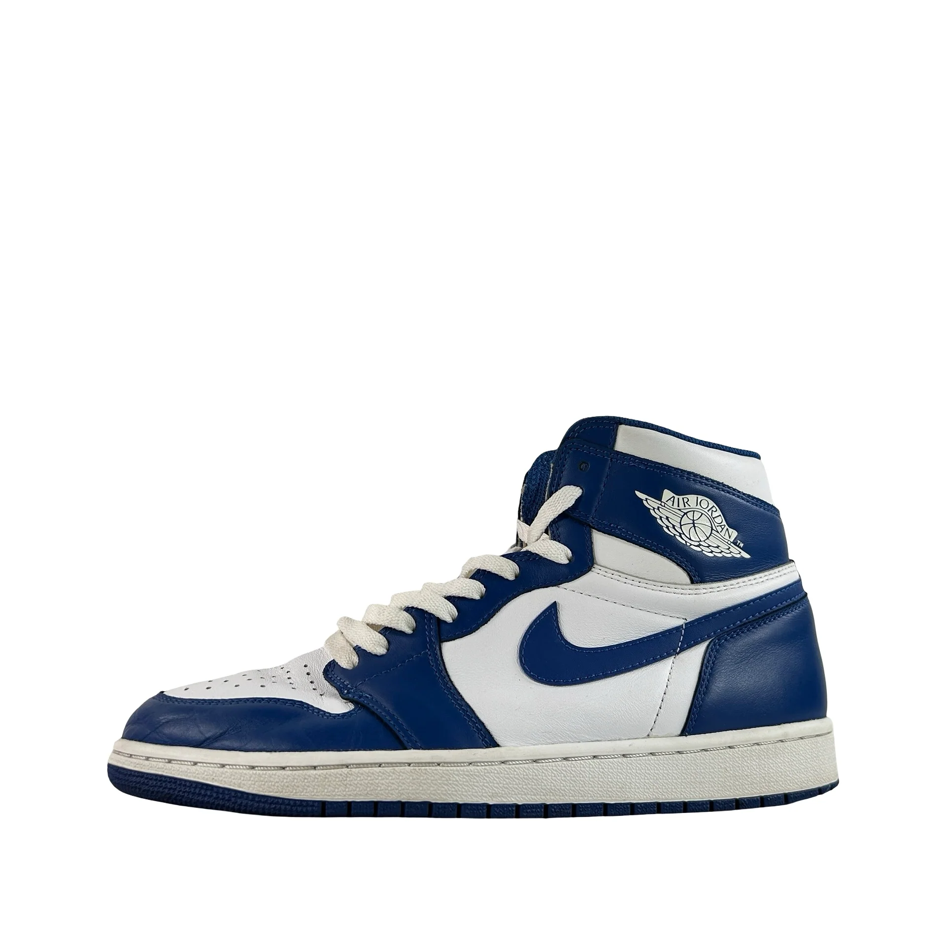 555088 127  Jordan 1 Retro Storm Blue [USED] - 10 M (Used) (Replace Box)