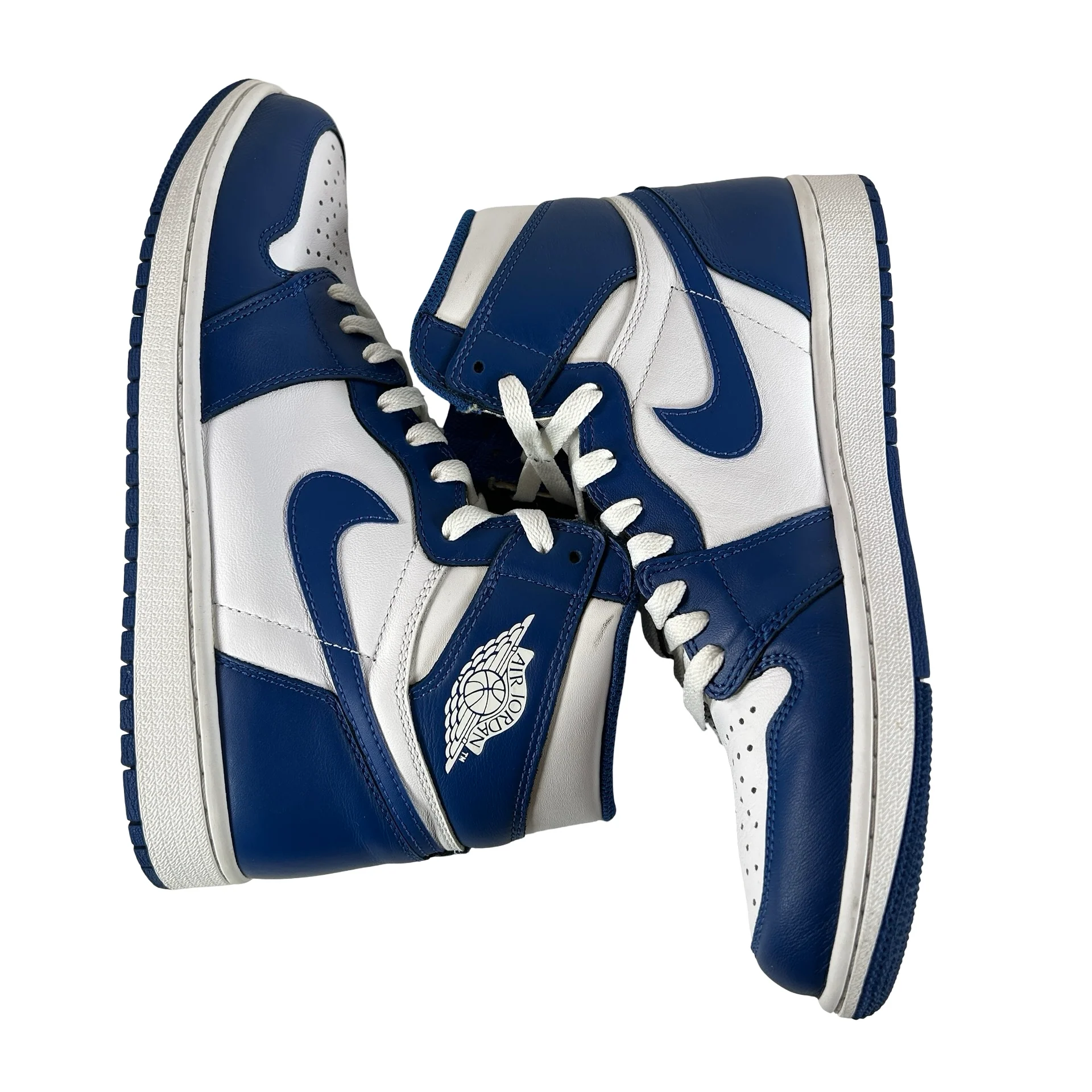 555088 127 Jordan 1 Retro Storm Blue [USED] - 9.5 M (Used) (Replace Box) - Image 4