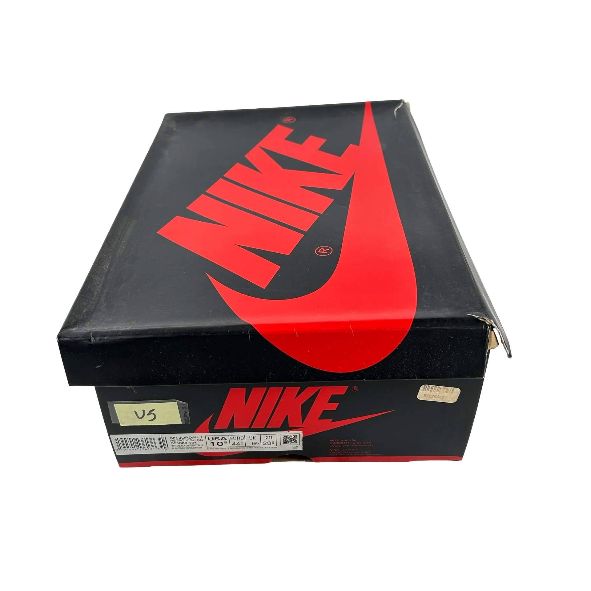 555088 134 Jordan 1 University Blue [USED] - 10.5 M (Used5) - Image 7