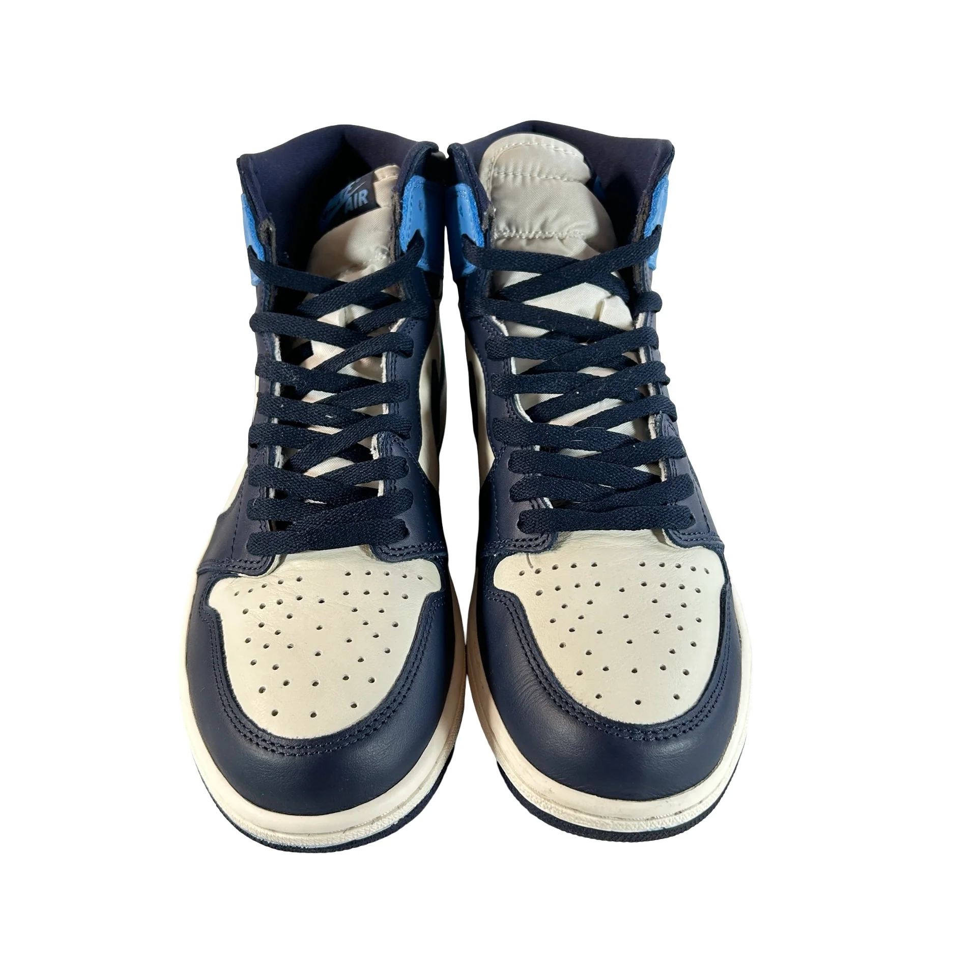 555088 140 Jordan 1 Obsidian UNC [USED] - 11 M (Used4) - Image 2