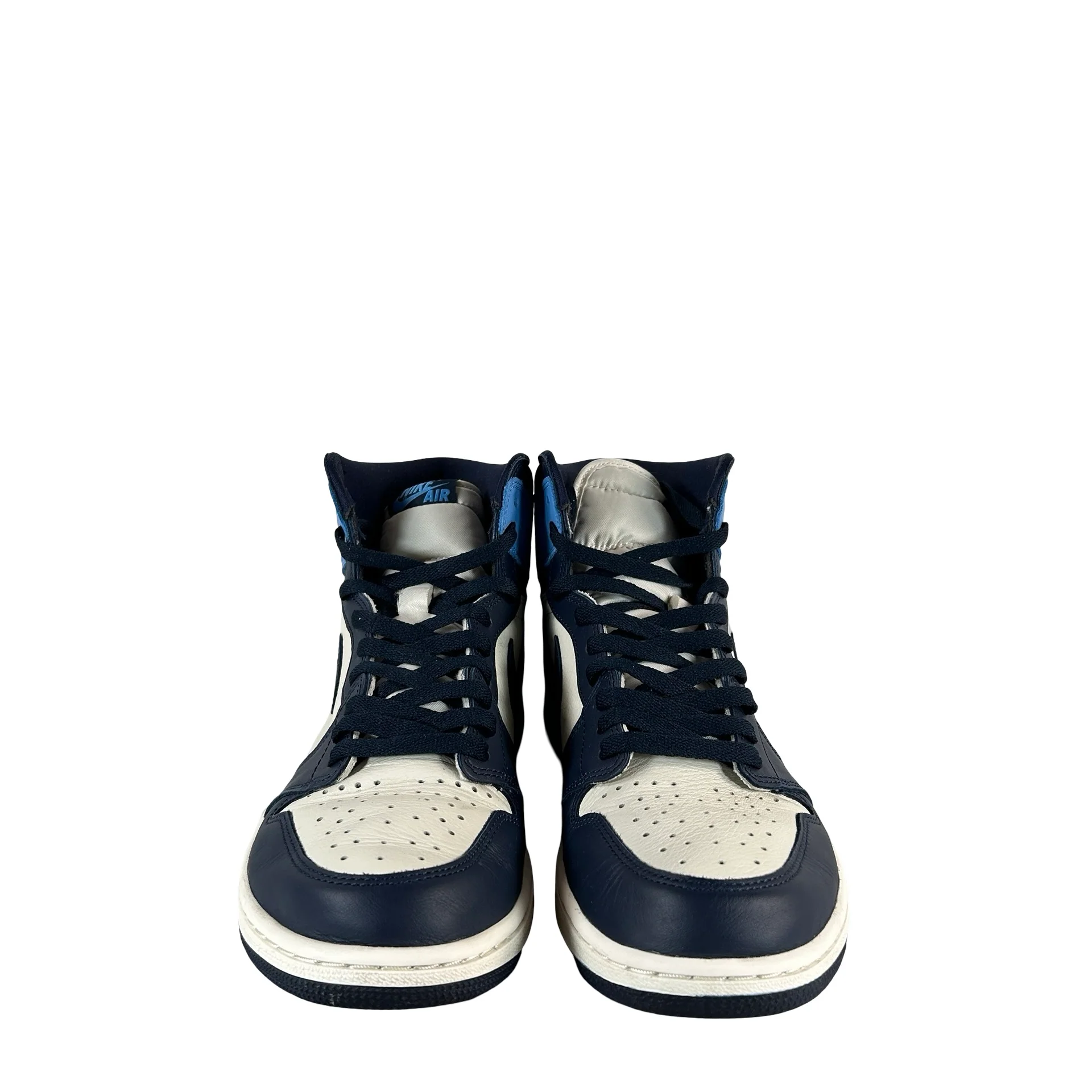 555088 140 Jordan 1 Obsidian UNC [USED] - 12 M (Used) - Image 2