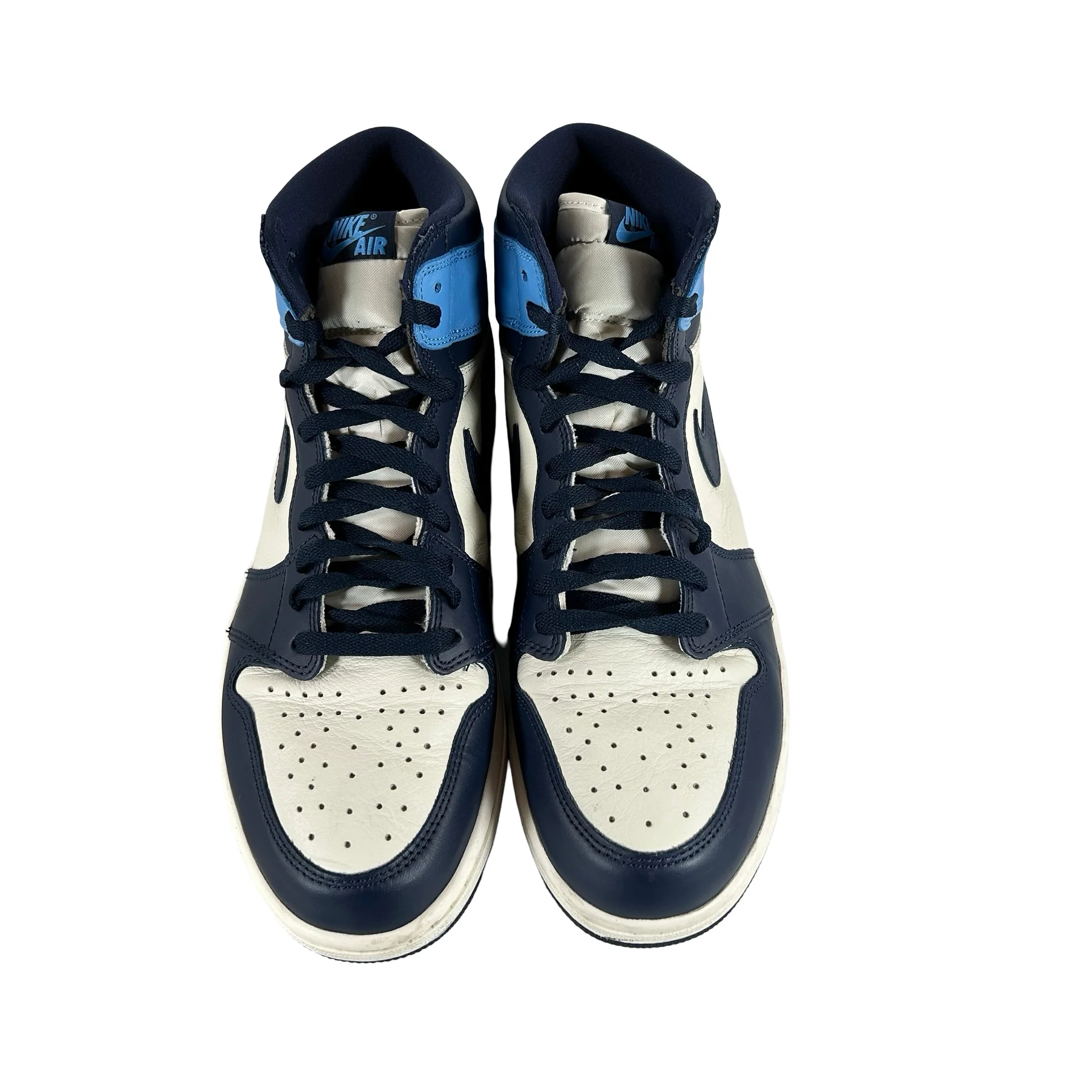 555088 140 Jordan 1 Obsidian UNC [USED] - 12 M (Used2) (No Box2) - Image 2