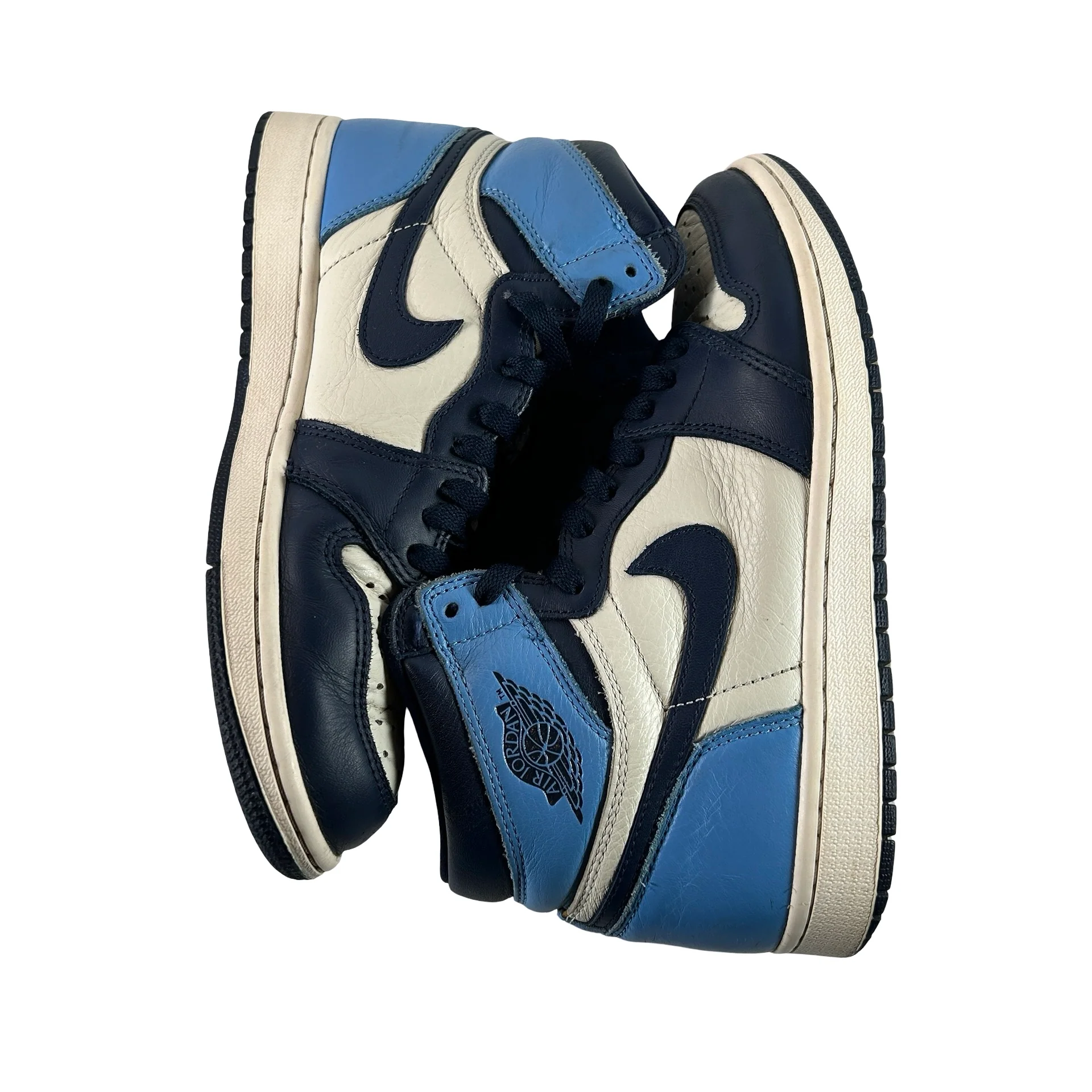 555088 140 Jordan 1 Obsidian UNC [USED] - 8 M (Used2) - Image 5