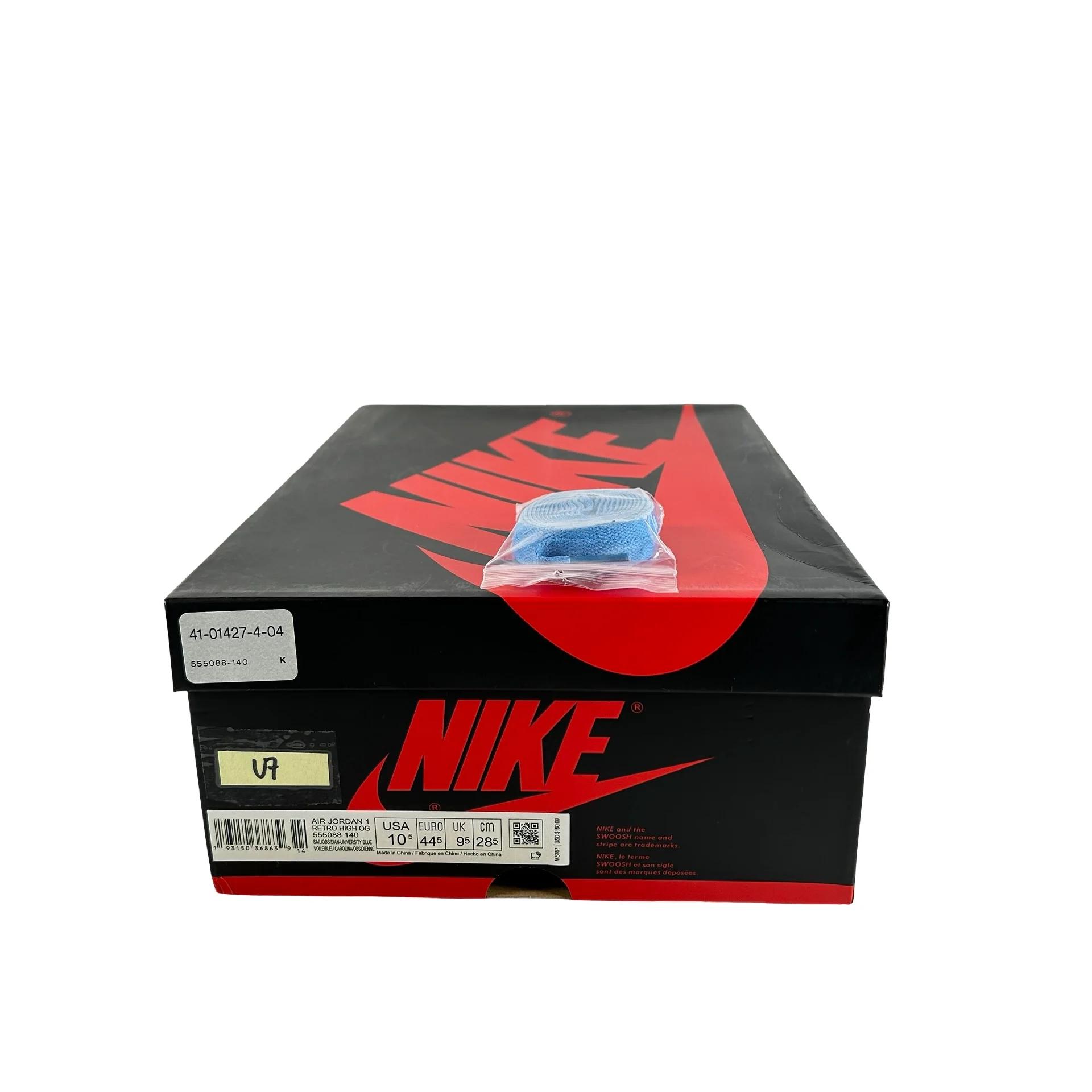 555088 140 Jordan 1 Retro High Obsidian [USED] - 10.5 M (Used7) - Image 7