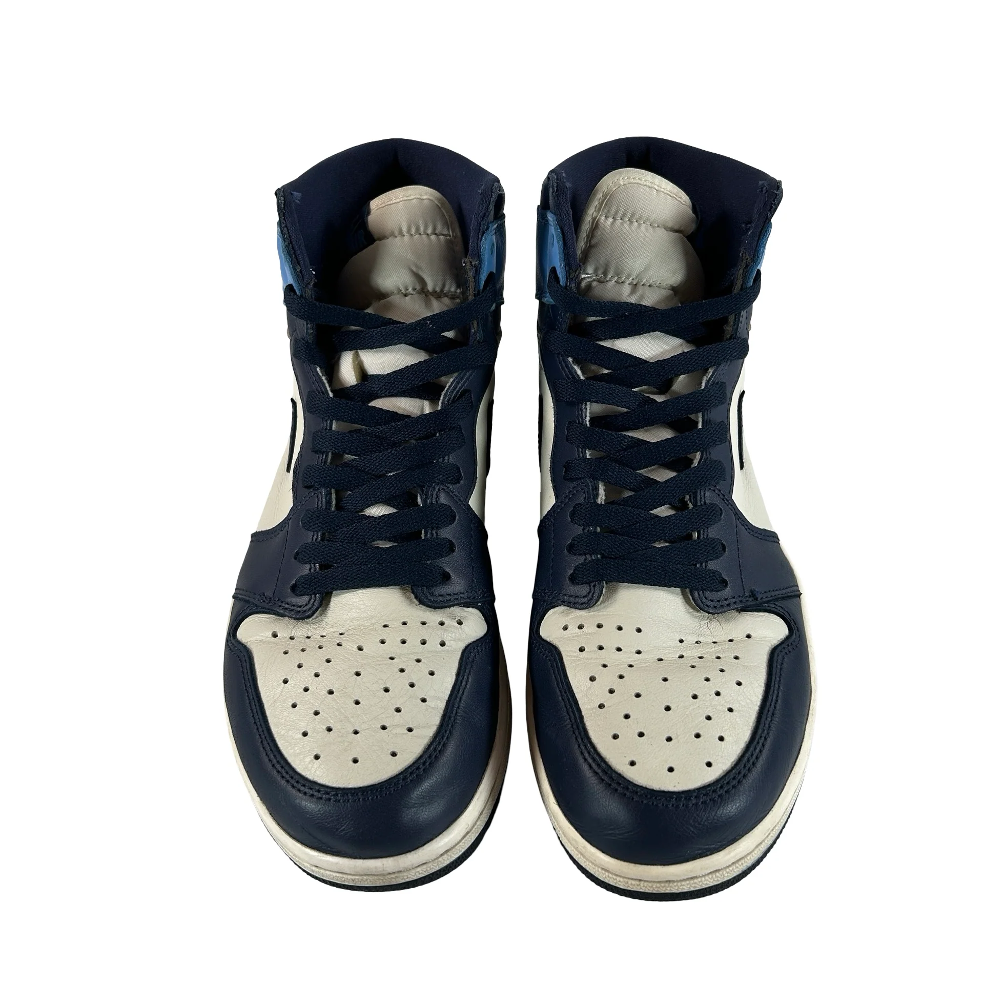 555088 140 Jordan 1 Retro High Obsidian [USED] - 10 M (Used) (No Box) - Image 2