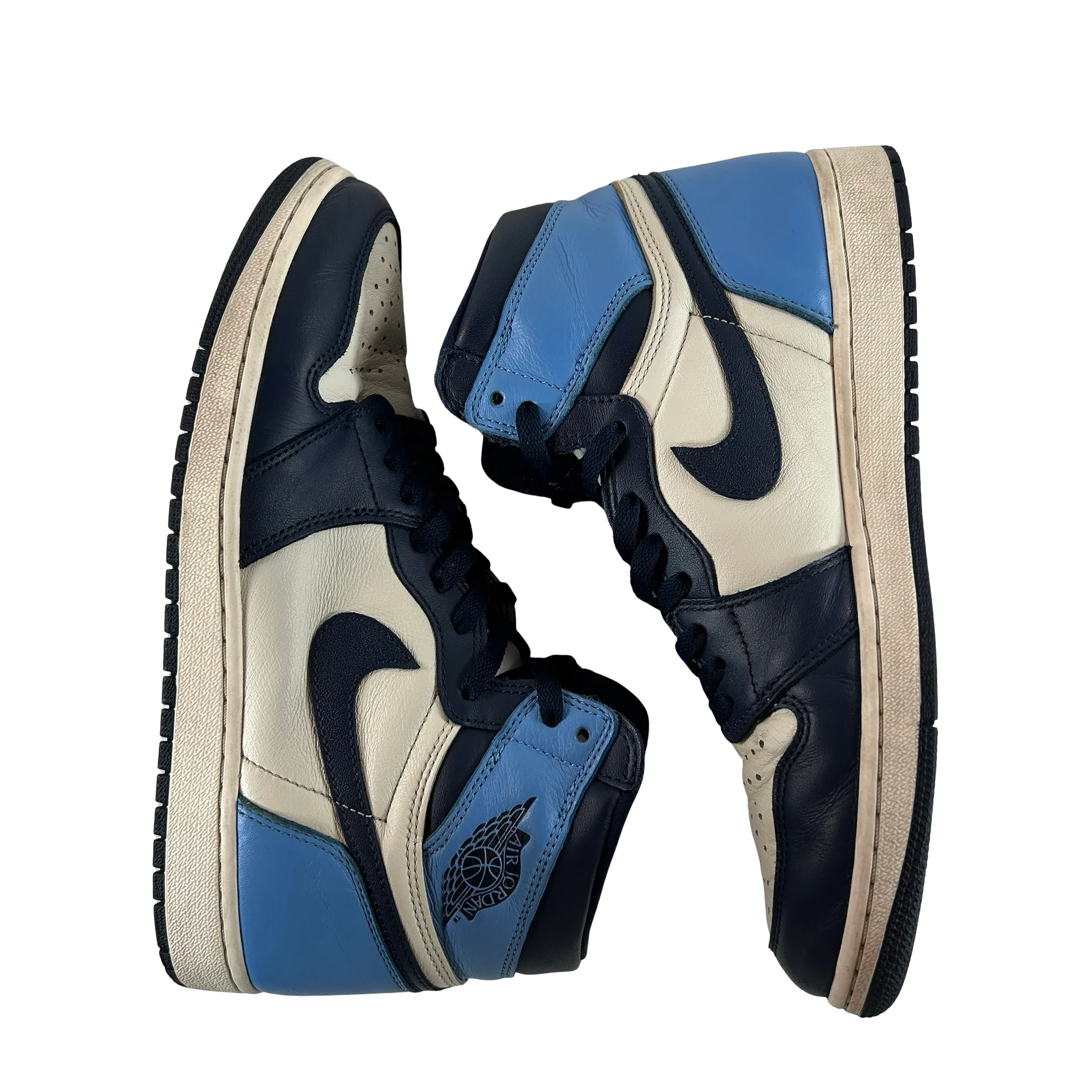 555088 140 Jordan 1 Retro High Obsidian [USED] - 10 M (Used) (No Box) - Image 4