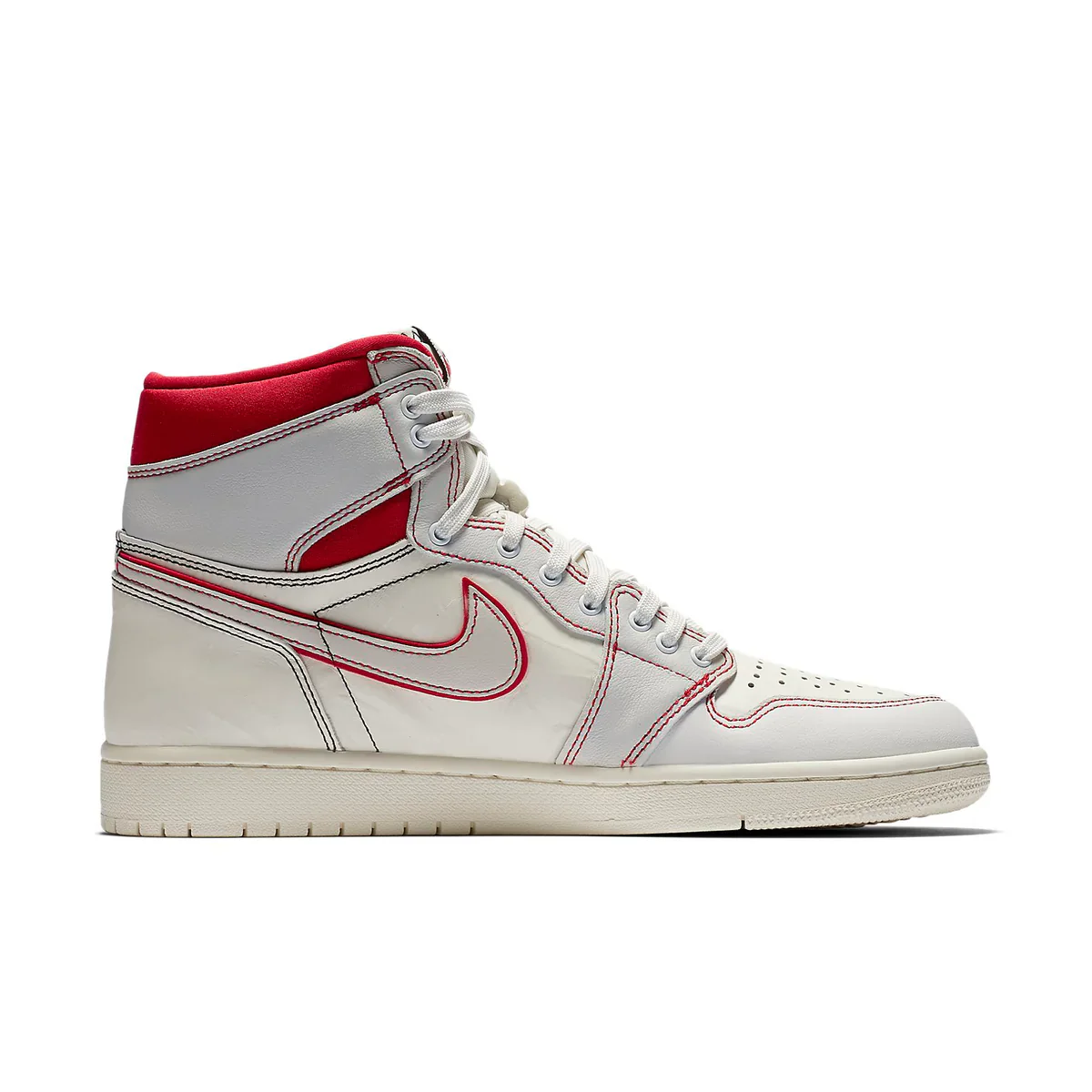 555088 160 Jordan 1 Retro High Phantom Gym Red - Image 2