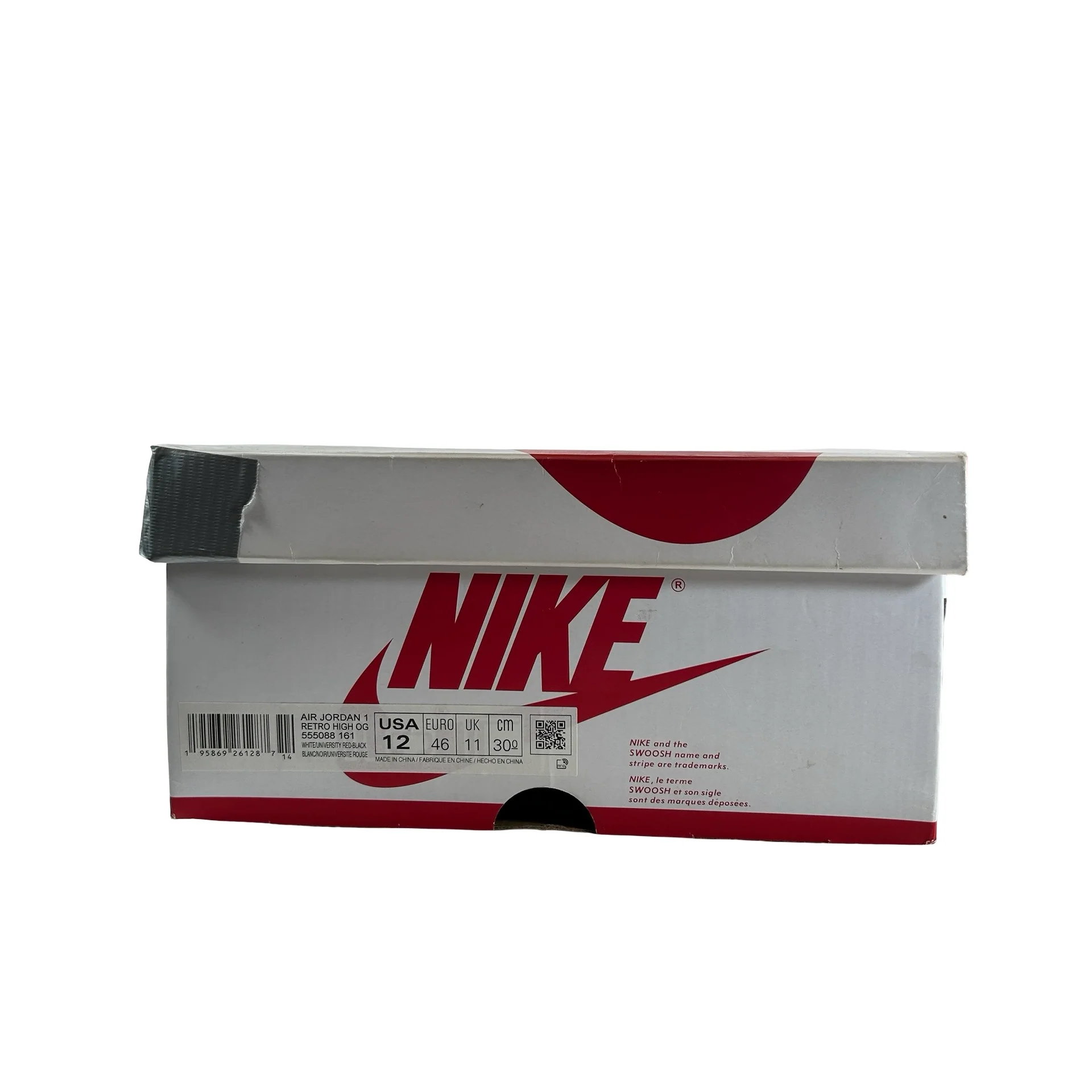 555088 161 Jordan 1 Retro High OG Heritage [USED] - 12 M (Used) - Image 7
