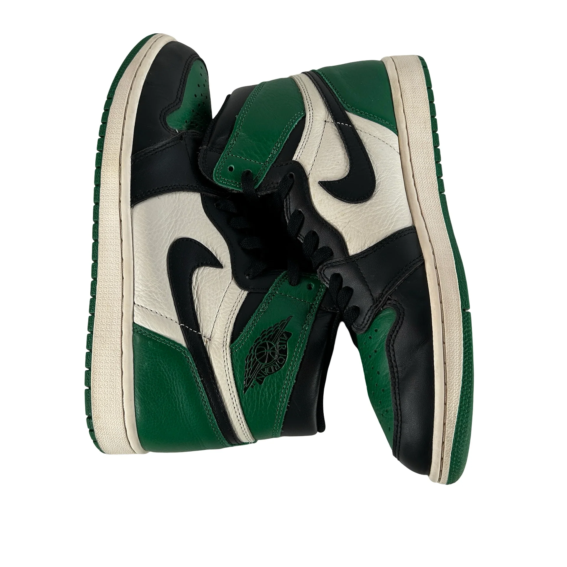 555088 302 Jordan 1 Retro High Pine Green [USED] - 10.5 M (Used2) - Image 4