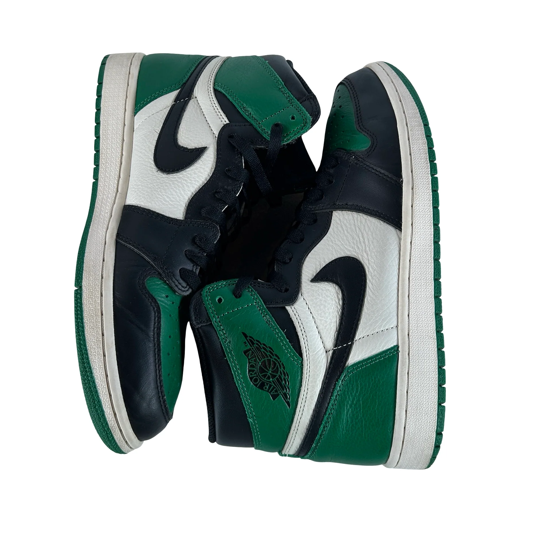 555088 302 Jordan 1 Retro High Pine Green [USED] - 10.5 M (Used2) - Image 5