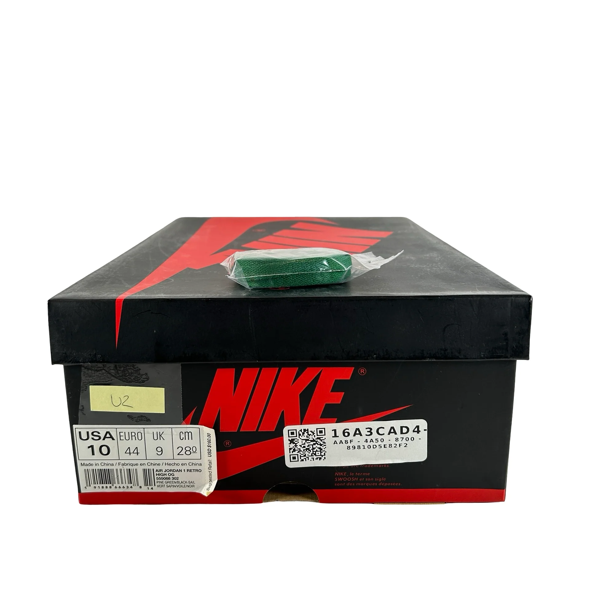 555088 302 Jordan 1 Retro High Pine Green [USED] - 10 M (Used2) - Image 7
