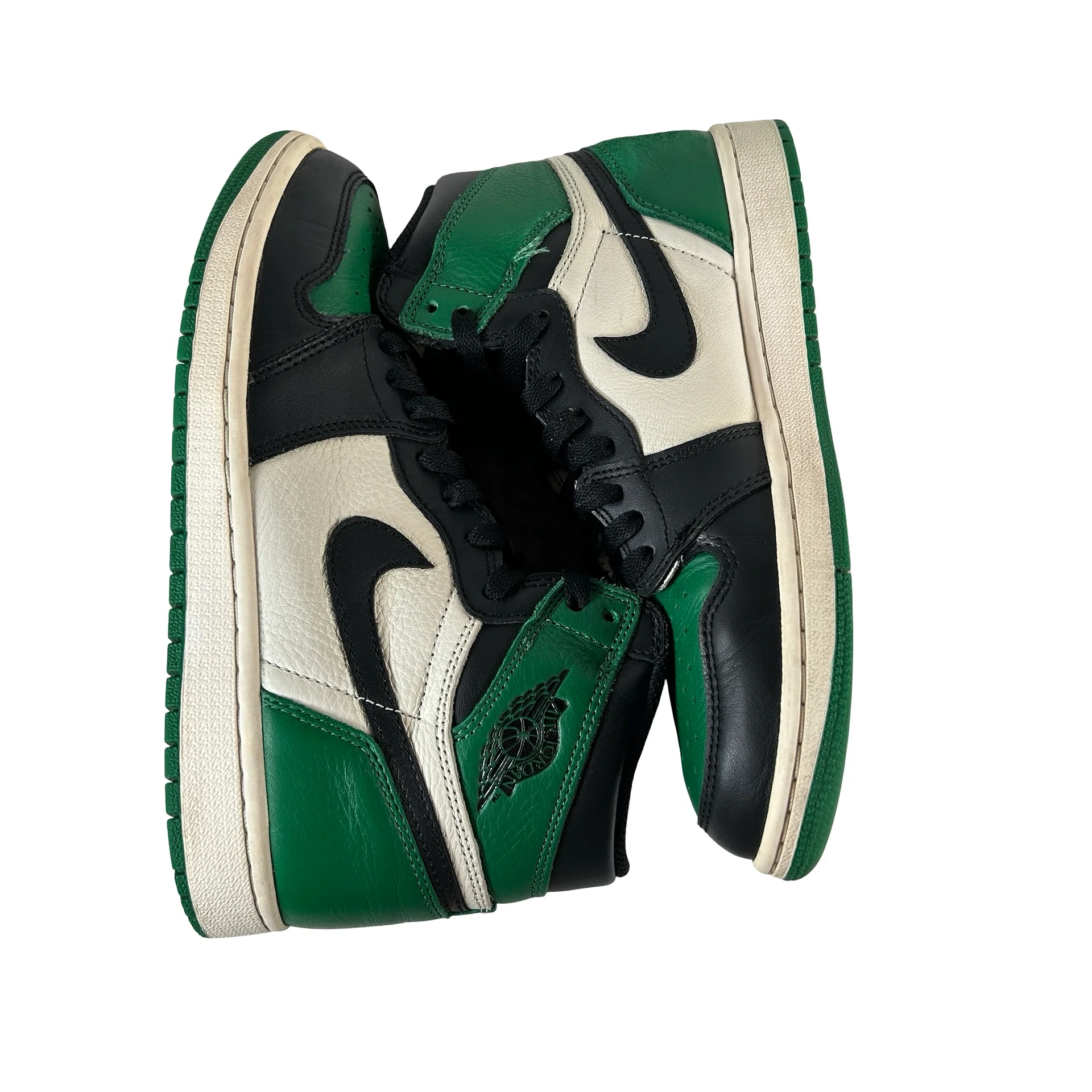 555088 302 Jordan 1 Retro High Pine Green [USED] - 8 M (Used2) - Image 4