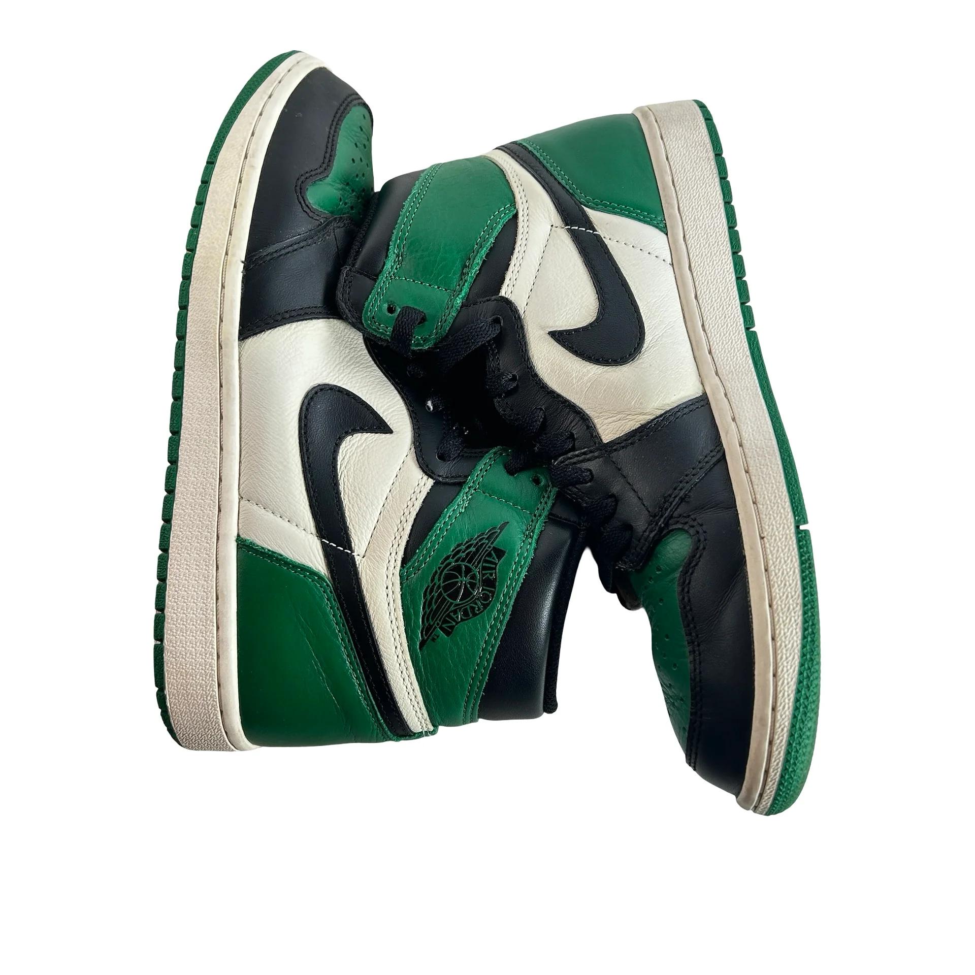 555088 302 Jordan 1 Retro High Pine Green [USED] - 9 M (Used2) - Image 4