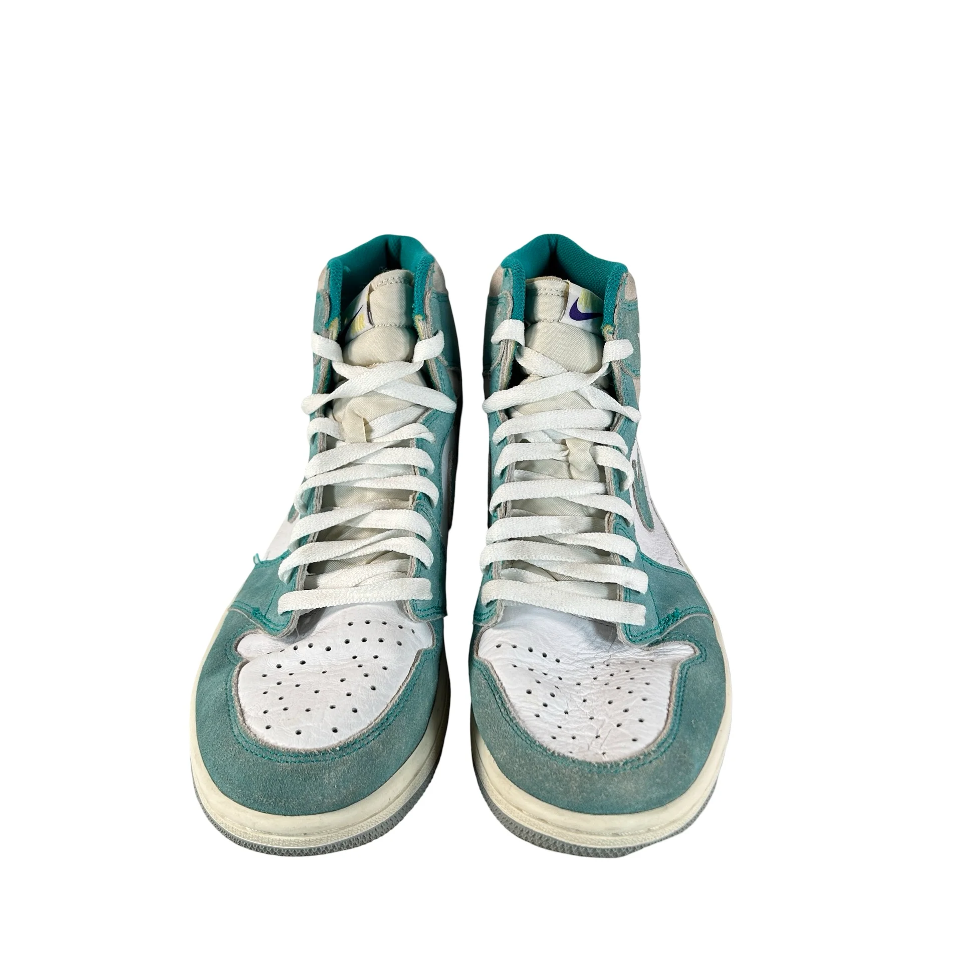 555088 311 Jordan 1 Retro High Turbo Green [USED] - 10 M (Used3) (No Box3) - Image 2