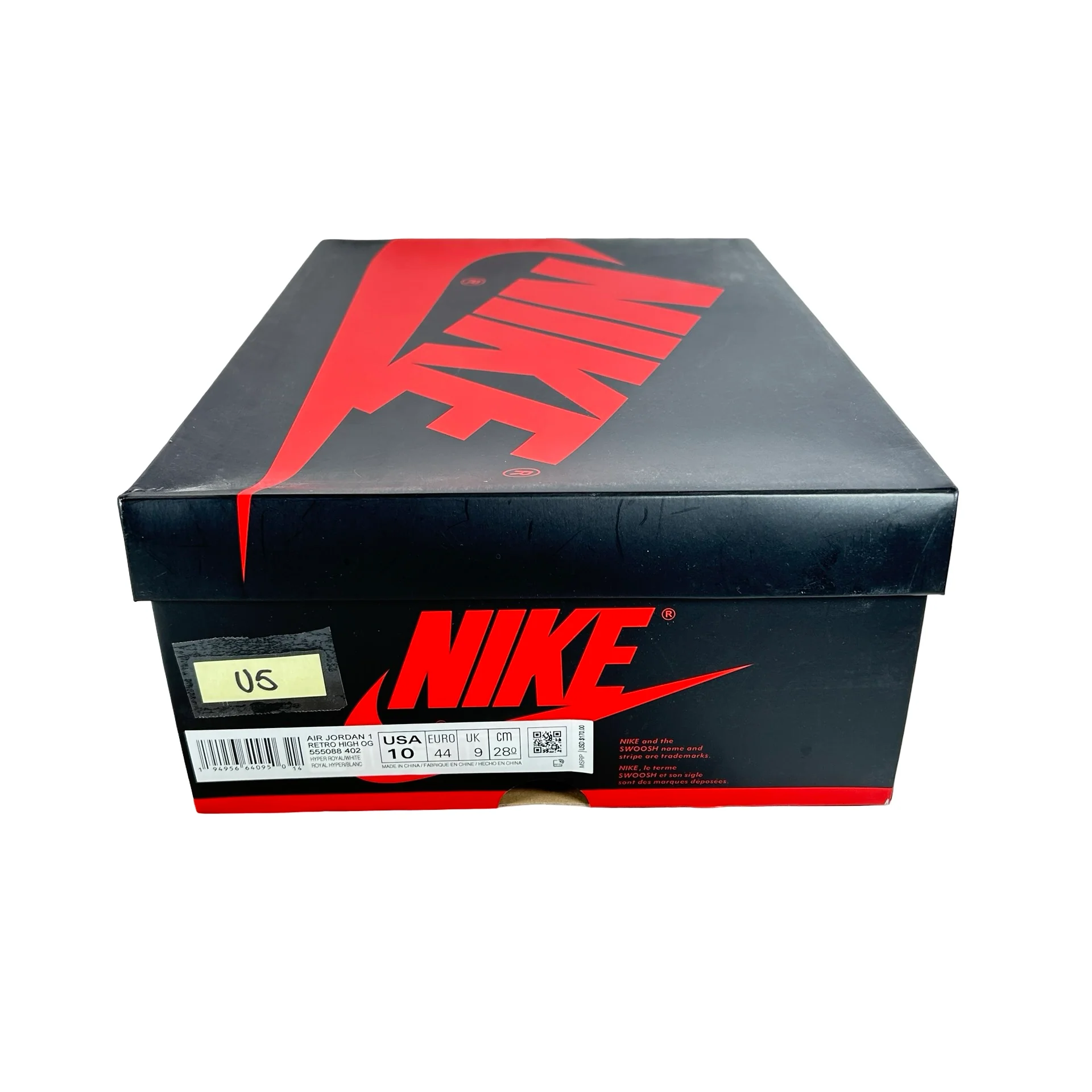 555088 402 Jordan 1 Hyper Royal [USED] - 10 M (Used5) - Image 7