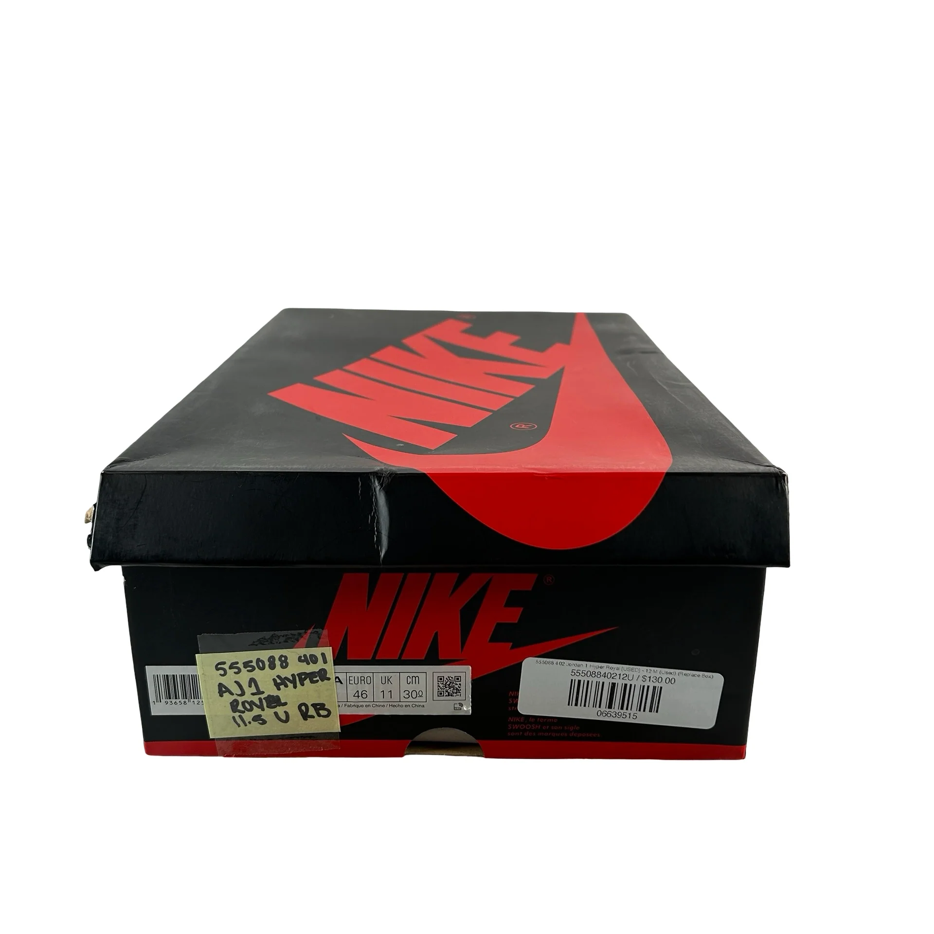 555088 402 Jordan 1 Hyper Royal [USED] - 11.5 M (Used) (Replace Box) - Image 7