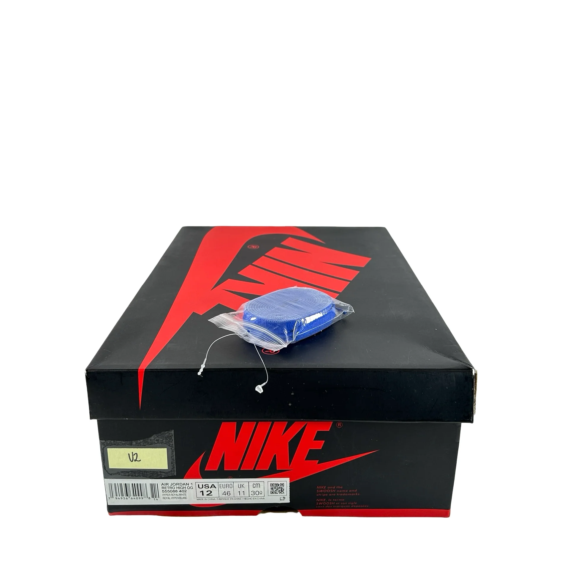 555088 402 Jordan 1 Hyper Royal [USED] - 12 M (Used2) - Image 7