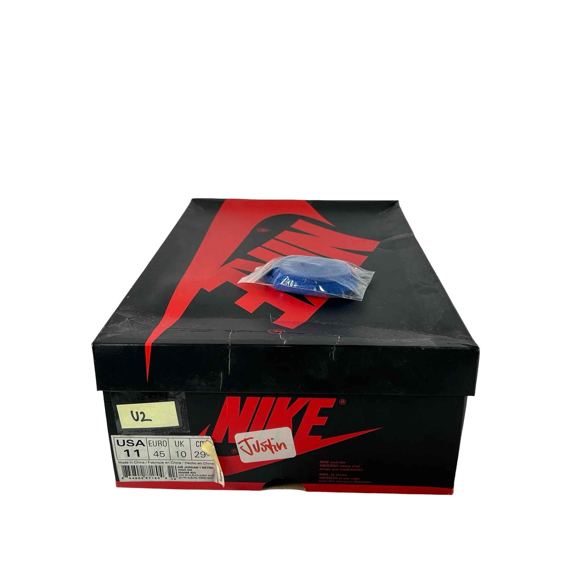 555088 403 Jordan 1 Game Royal [USED] - 11 M (Used2) - Image 7