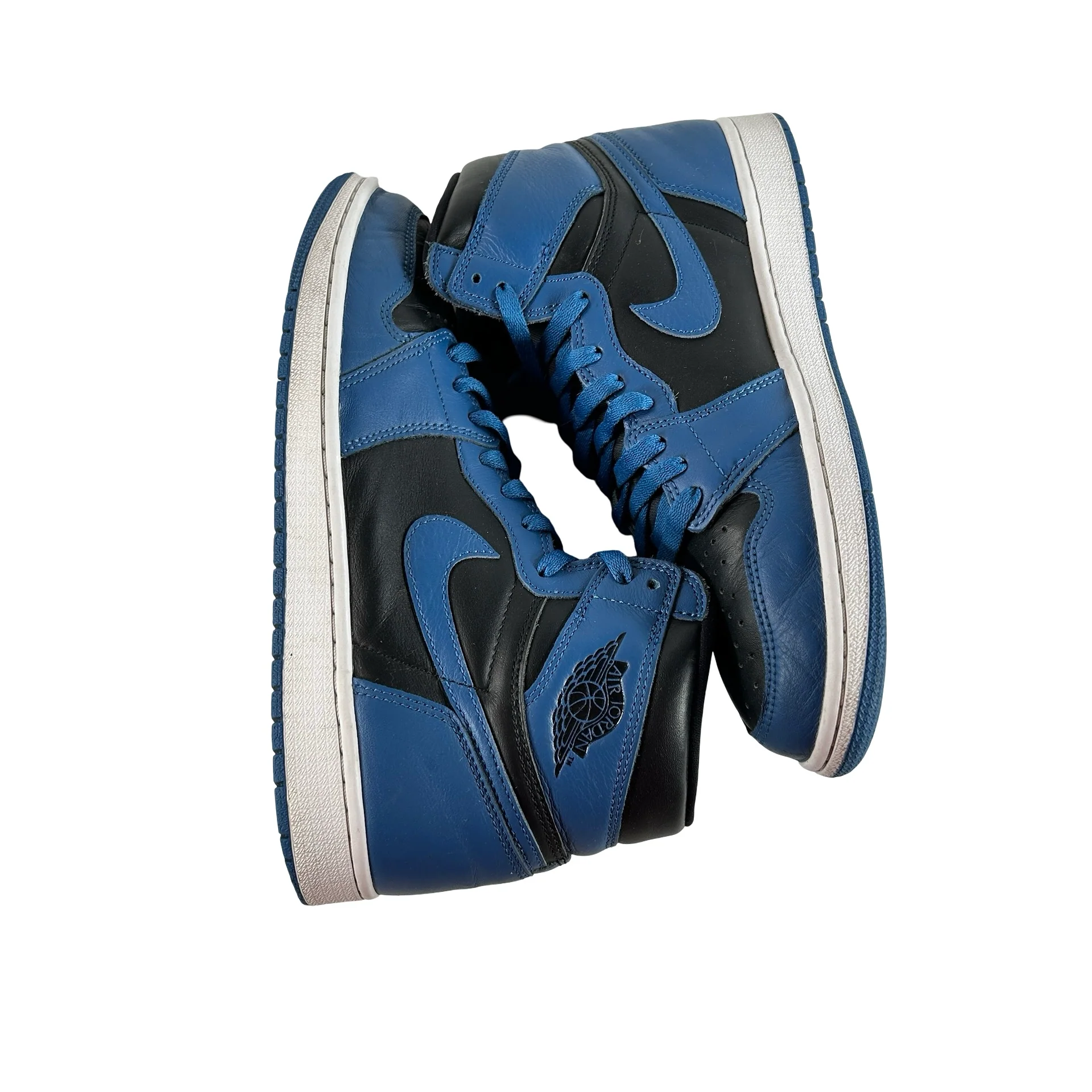 555088 404 Jordan 1 Retro High OG Dark Marina Blue [USED] - 10 M (Used2) - Image 4