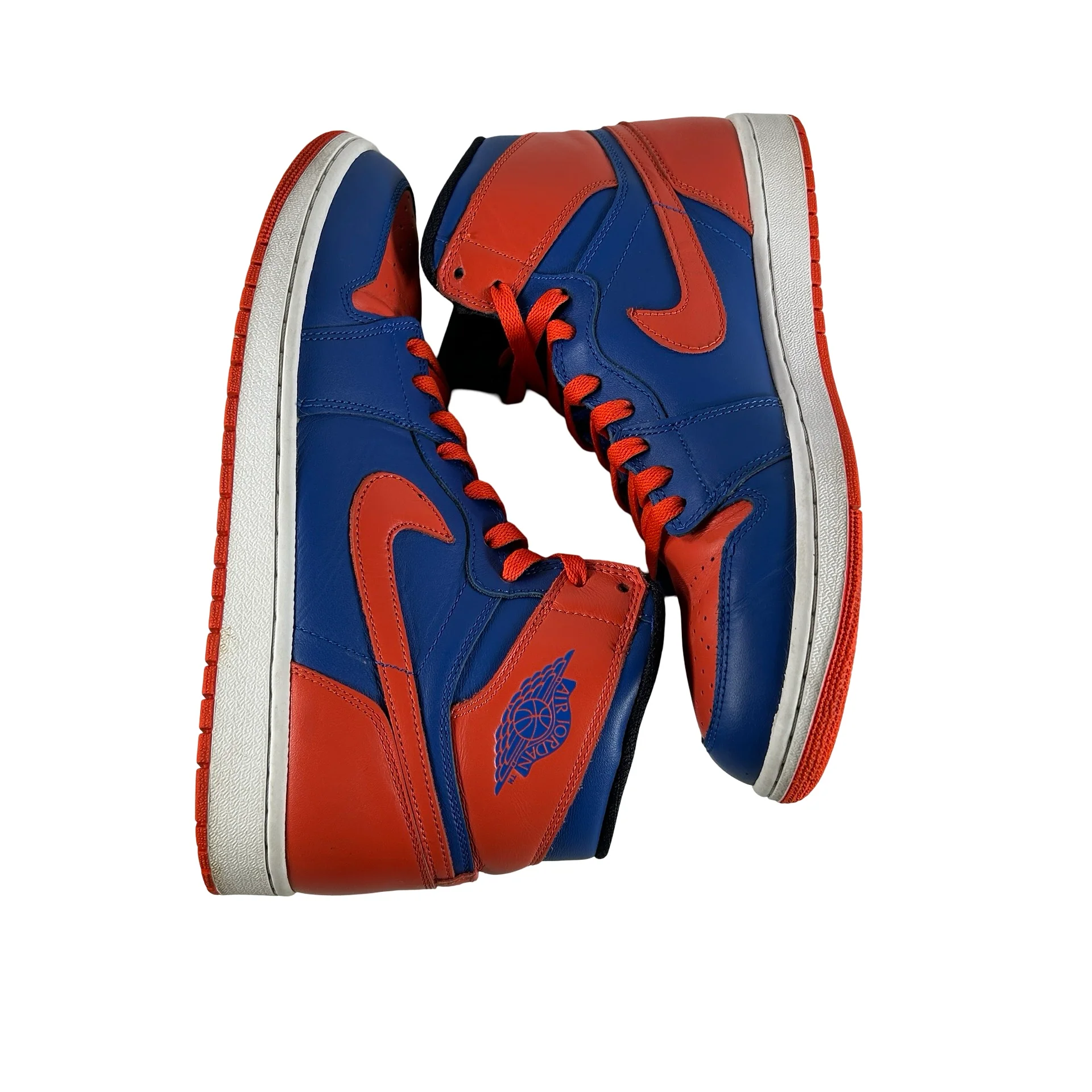 555088 407 Jordan 1 Retro Knicks [USED] - 11 M (Used) (No Box) - Image 4