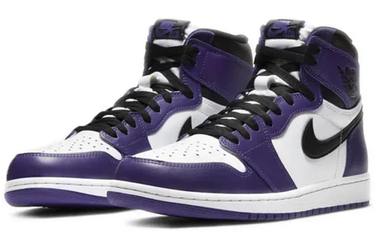 555088 500 Jordan 1 Court Purple [CONDITIONAL] [REPLACE BOX] - Image 3