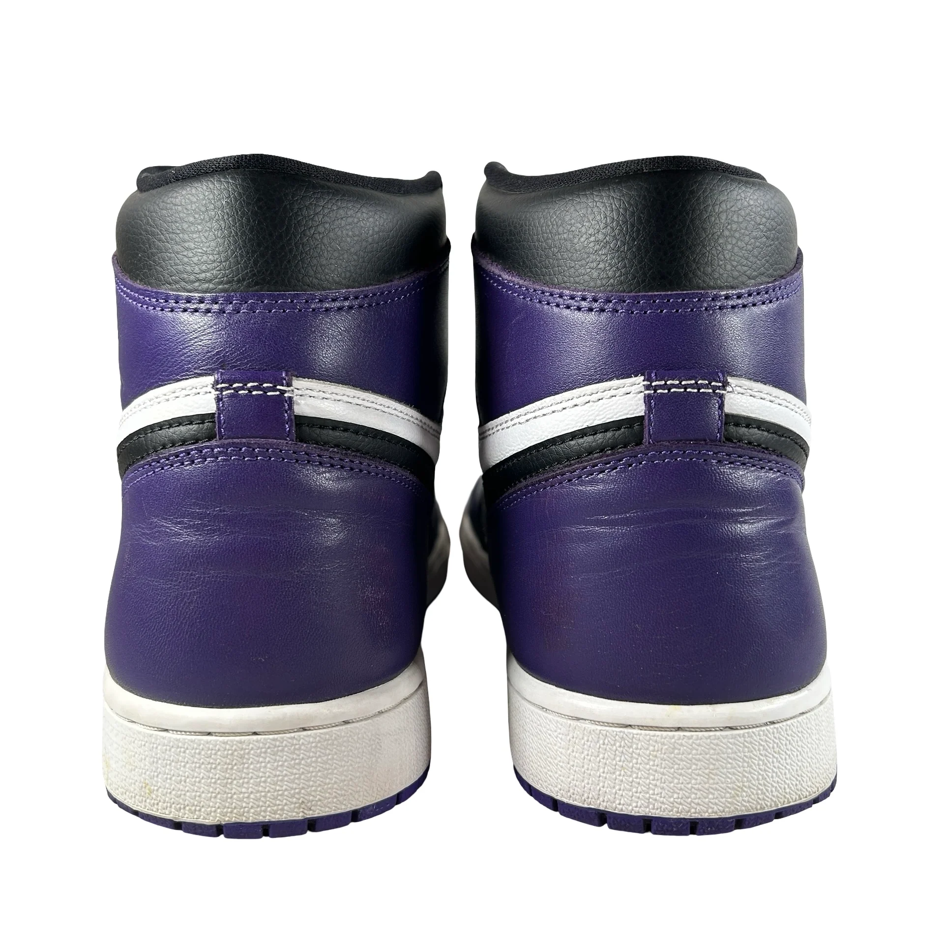 555088 500 Jordan 1 Court Purple [USED] - 13 M (Used) - Image 3