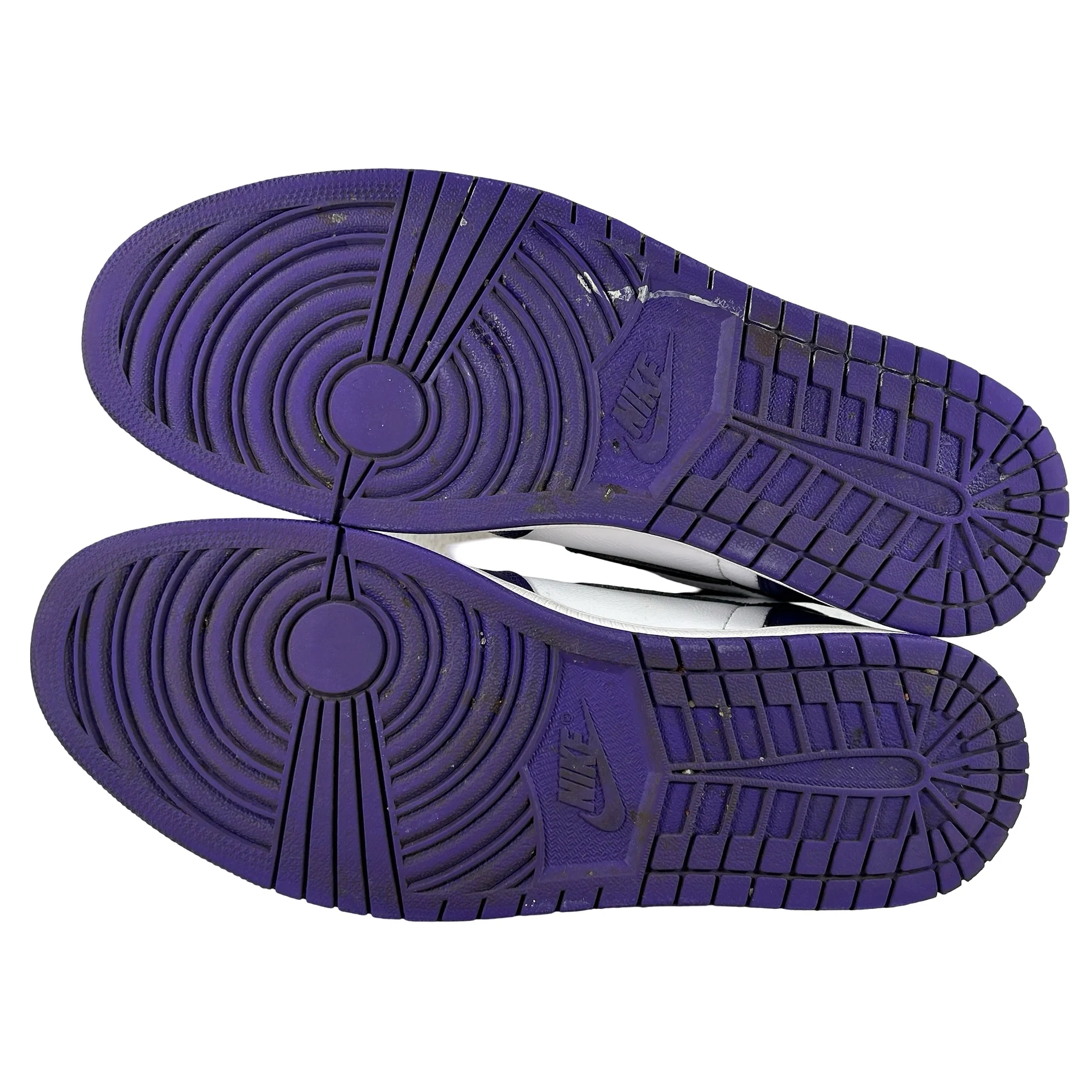 555088 500 Jordan 1 Court Purple [USED] - 13 M (Used) - Image 6