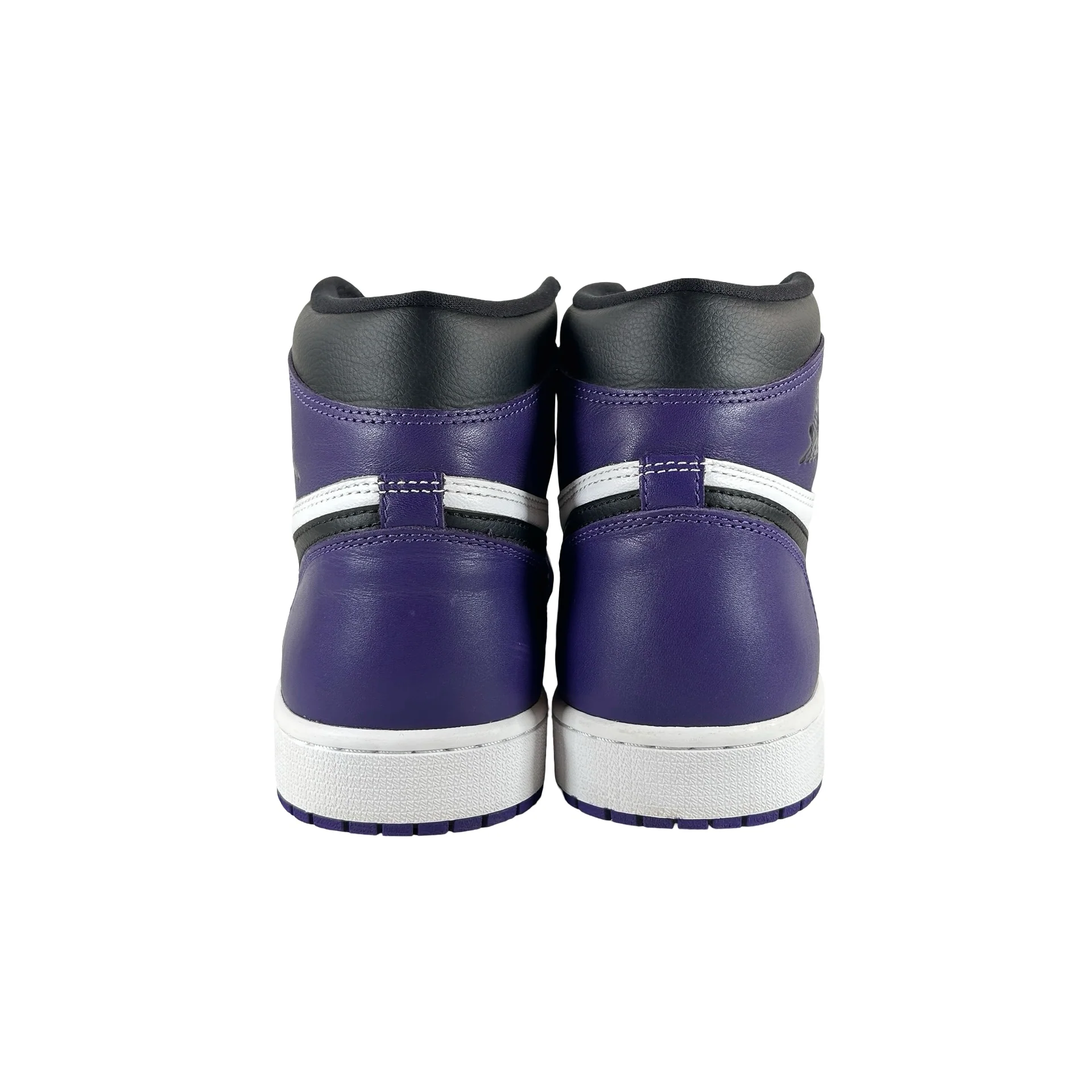 555088 500 Jordan 1 Court Purple [USED] - 13 M (Used) (No Box2) - Image 3