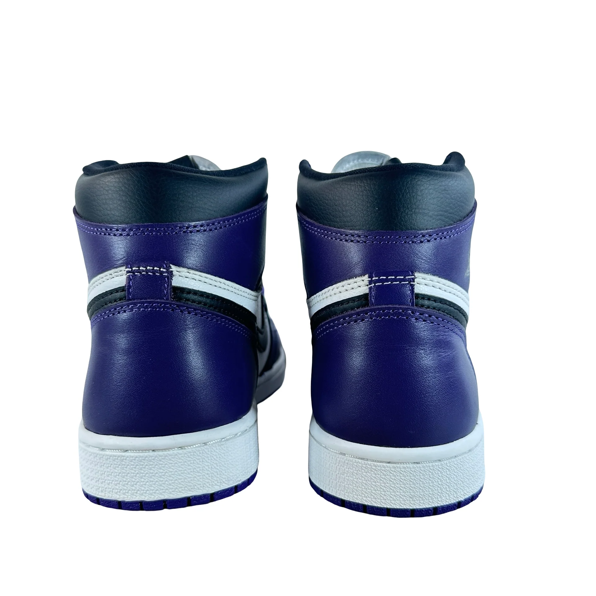 555088 500 Jordan 1 Court Purple [USED] - 8.5 M (Used) (Replace Box) - Image 3