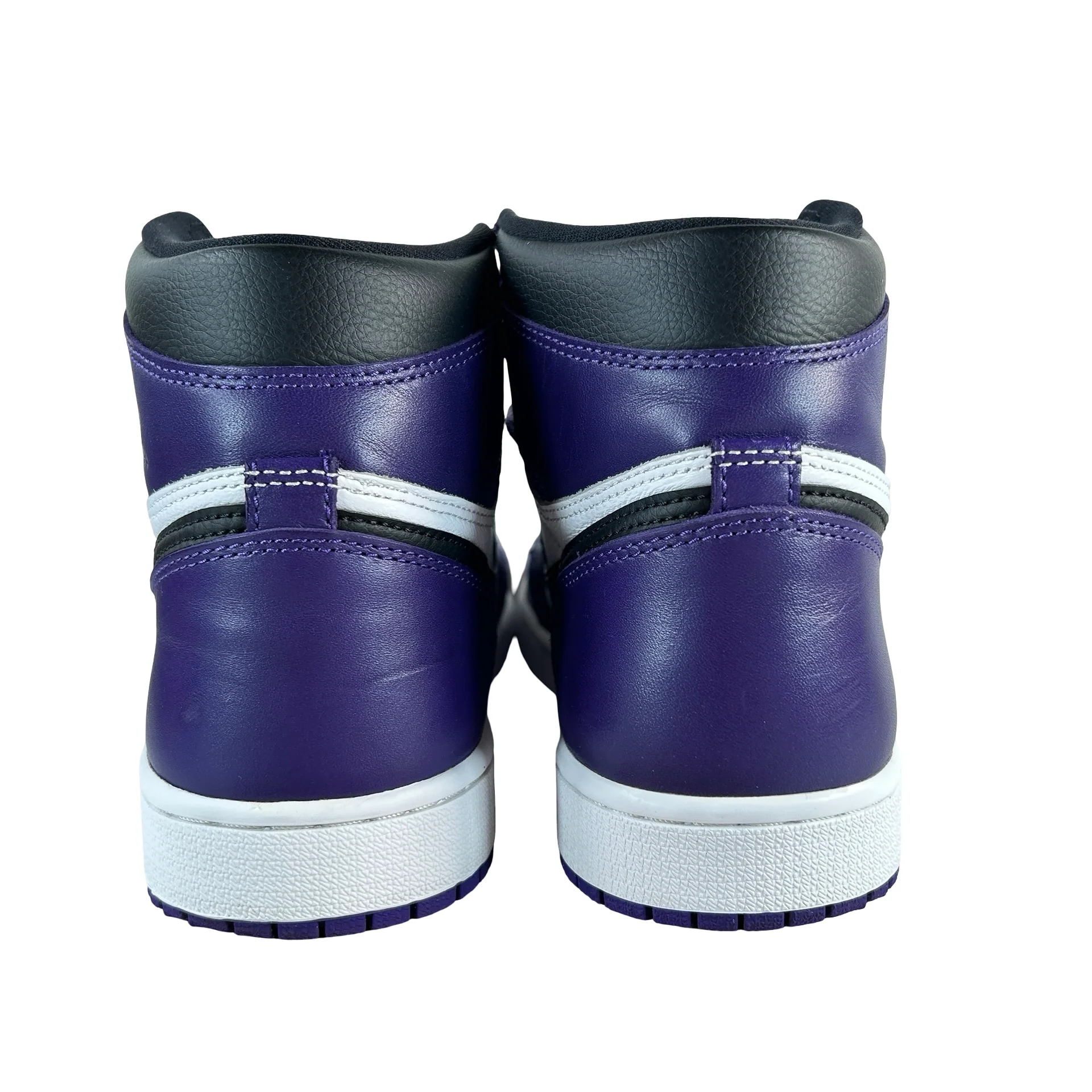 555088 500 Jordan 1 Court Purple [USED] - 8.5 M (Used4) - Image 3