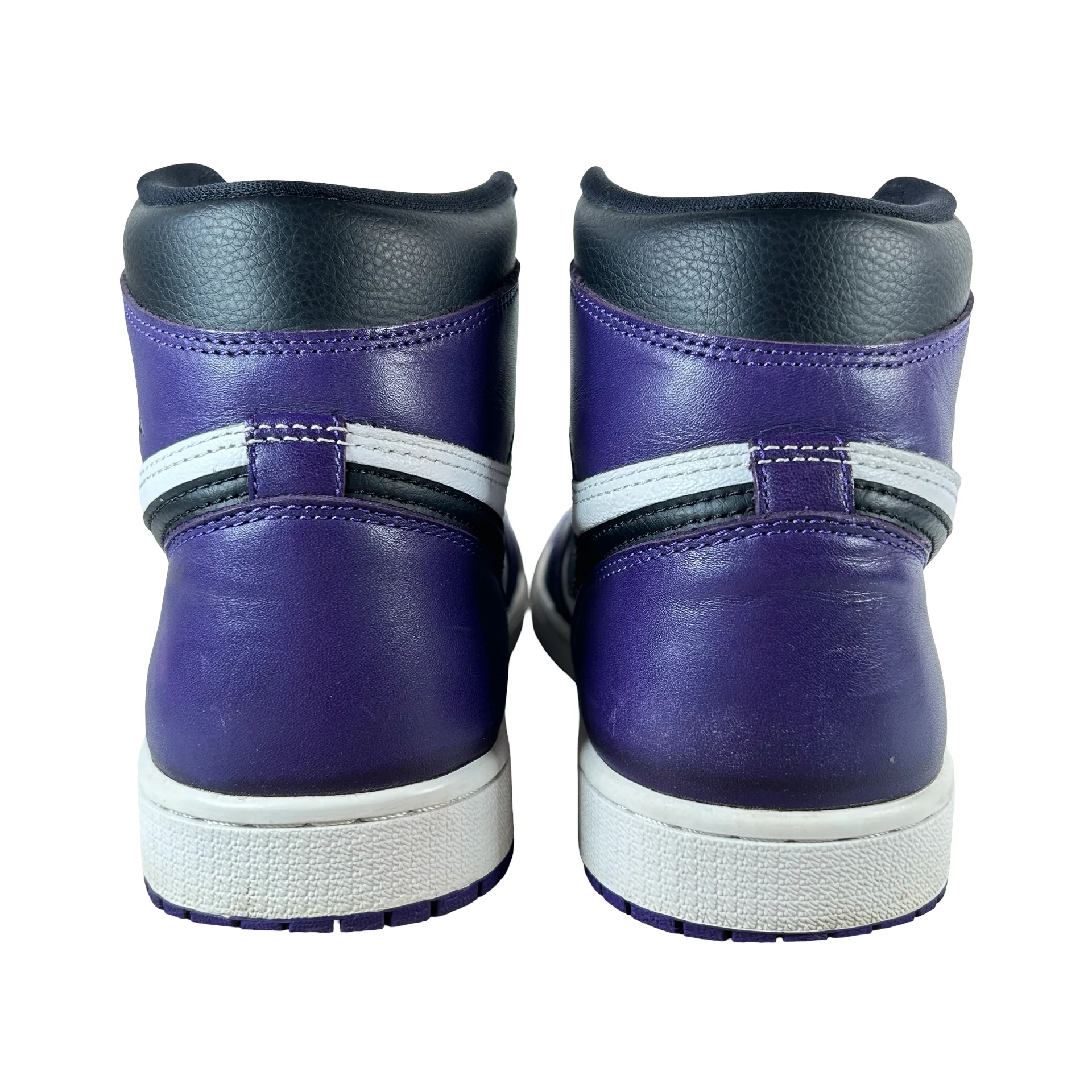 555088 500 Jordan 1 Court Purple [USED] - 9.5 M (Used4) - Image 3
