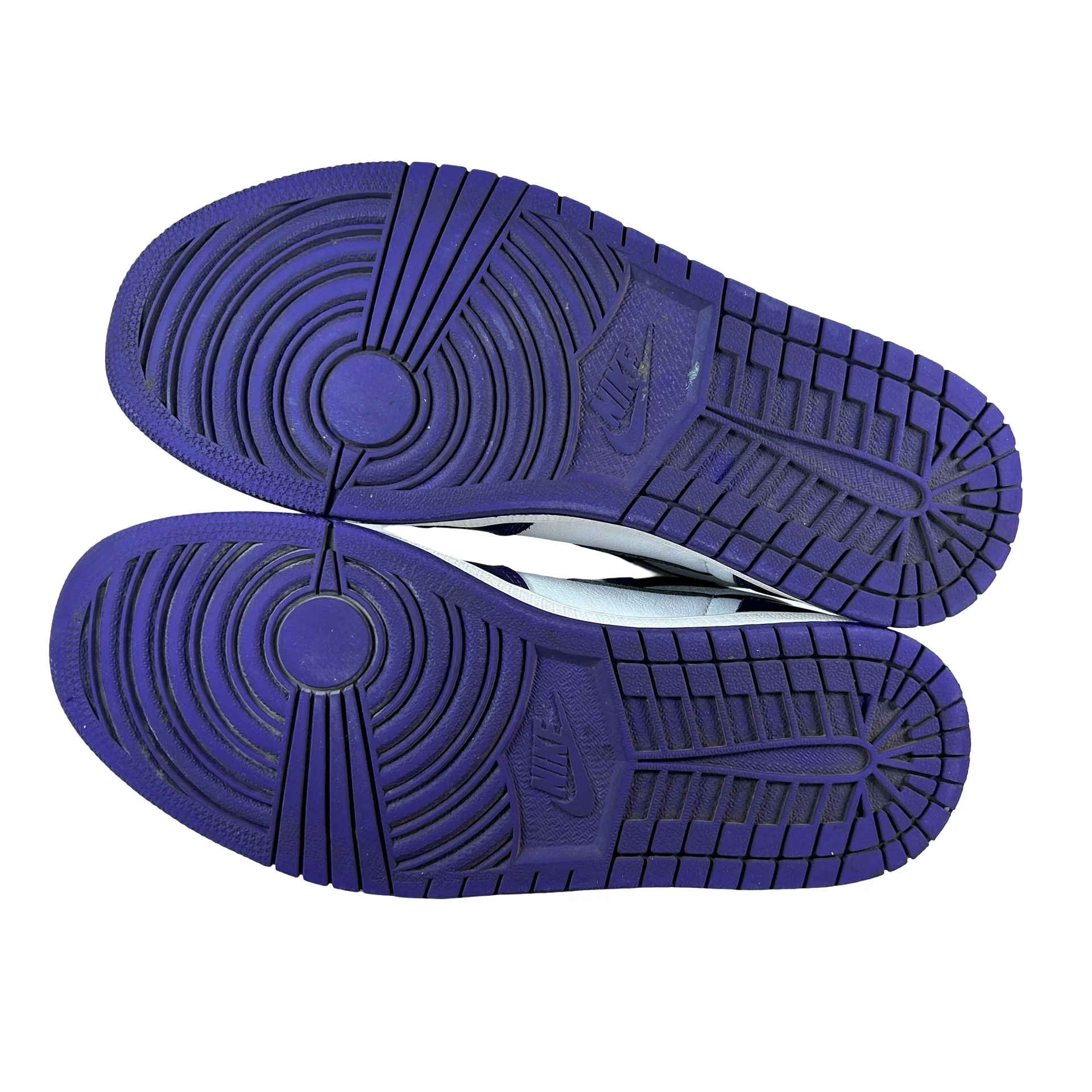 555088 500 Jordan 1 Court Purple [USED] - 9.5 M (Used4) - Image 6