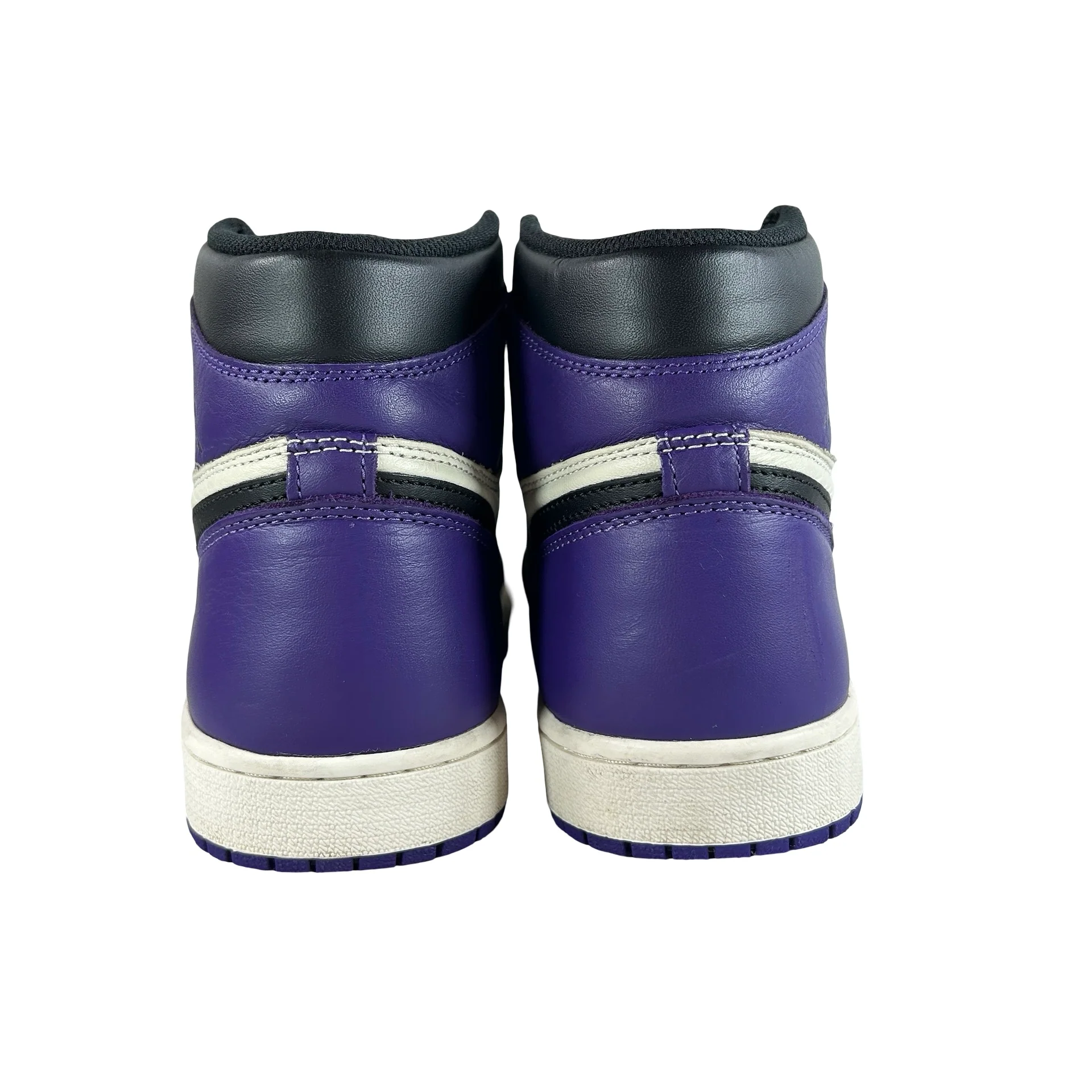 555088 501 Jordan 1 Court Purple [USED] - 10.5 M (Used2) - Image 3